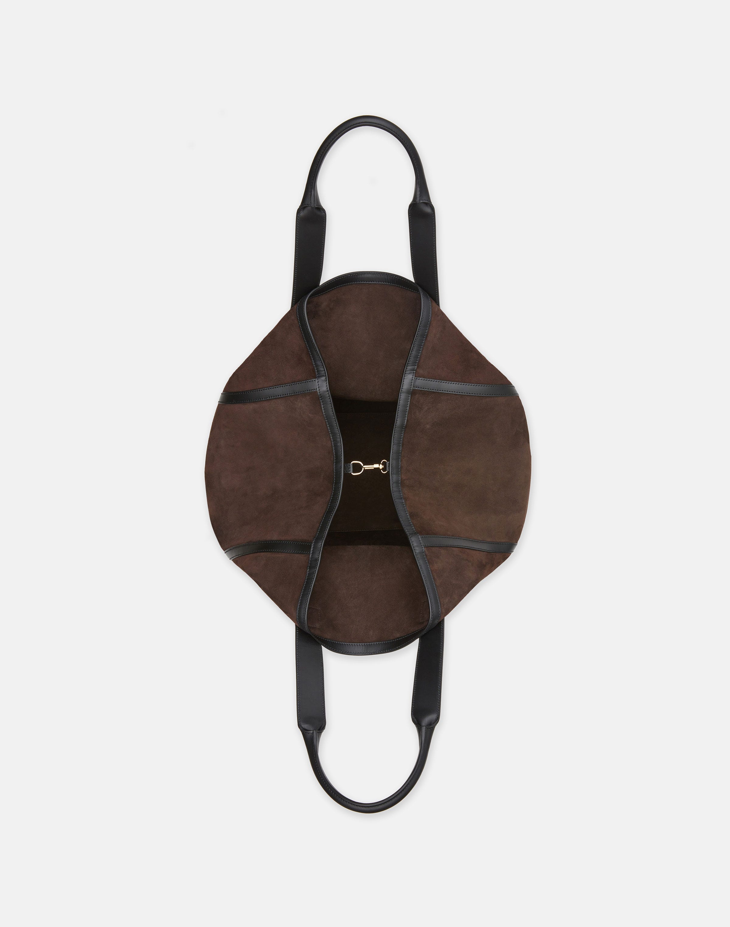 Suede & Leather L Tote