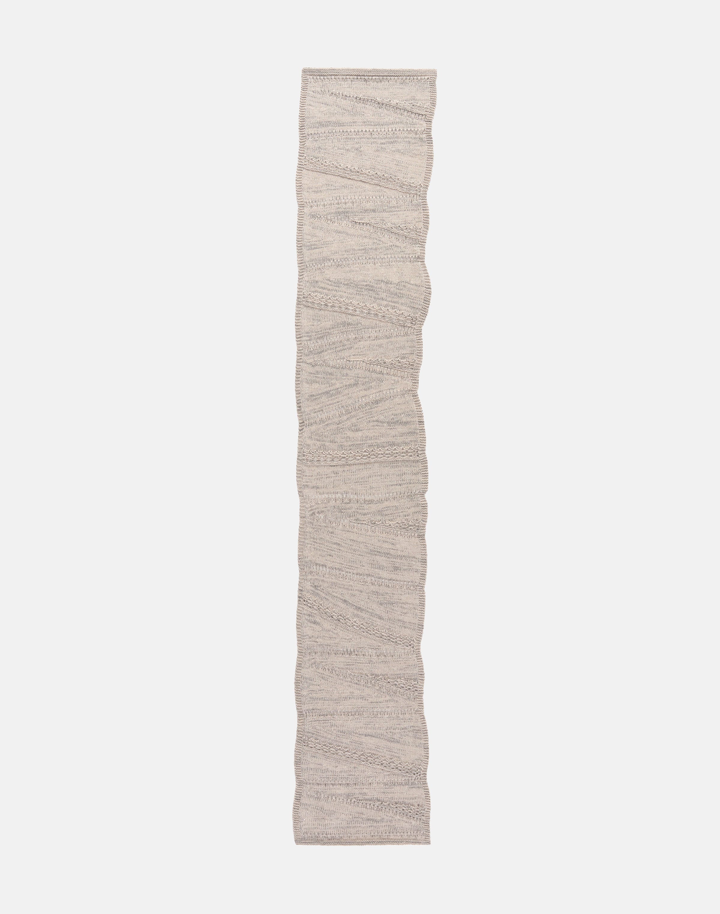 Cashmere-Sequin Silk Pointelle Scarf