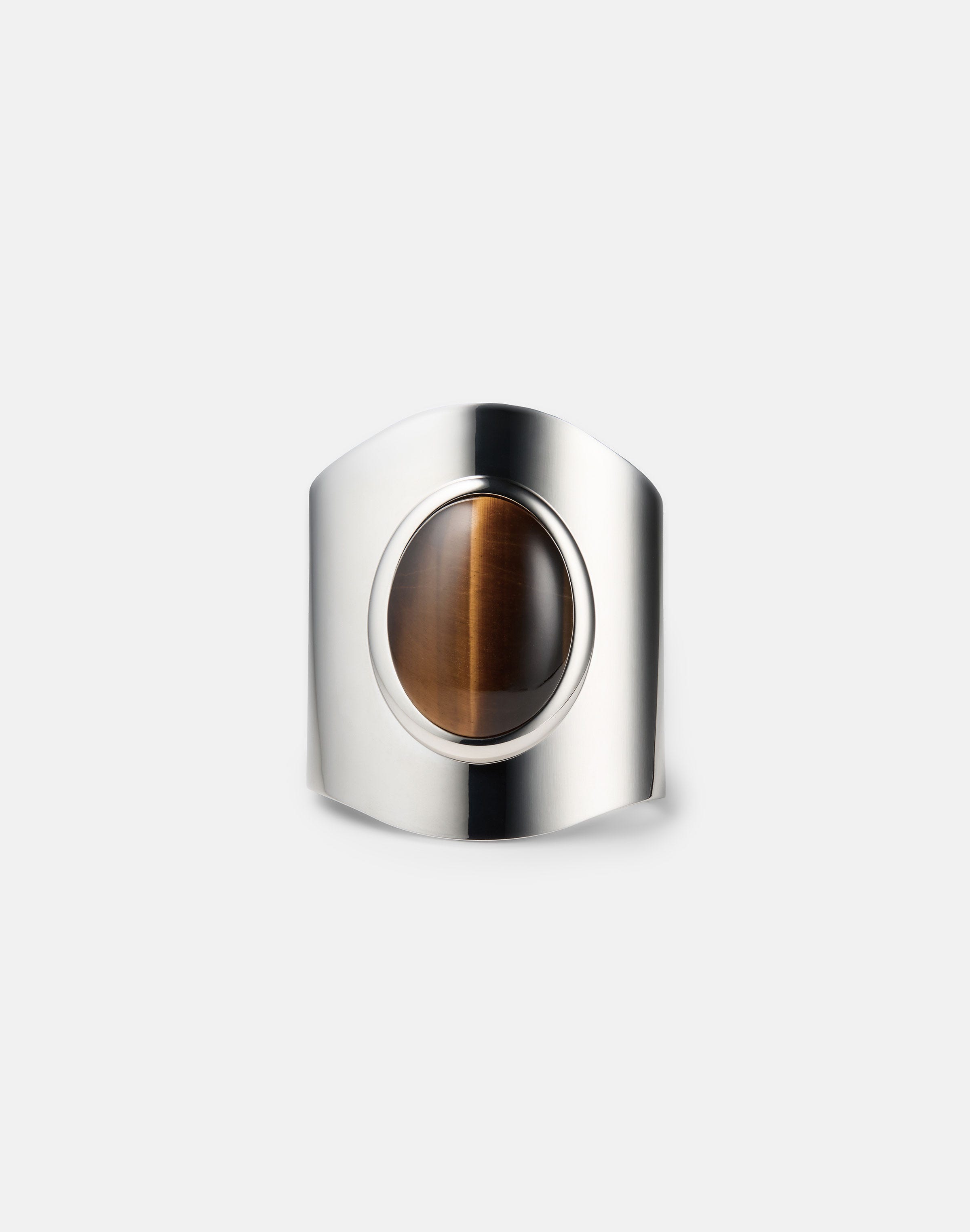 Modernist Semi-Precious Stone Cuff