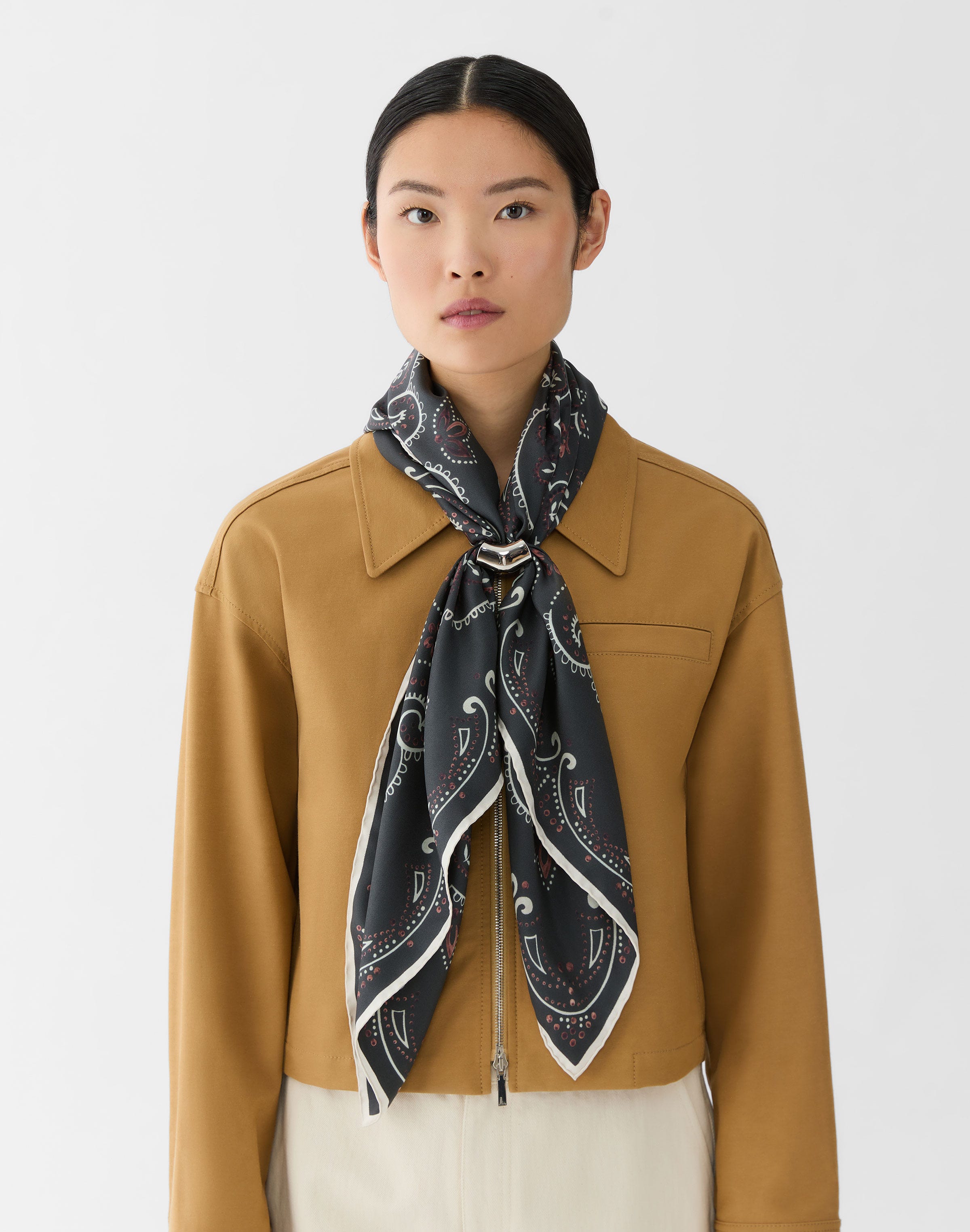 Modernist Scarf Ring