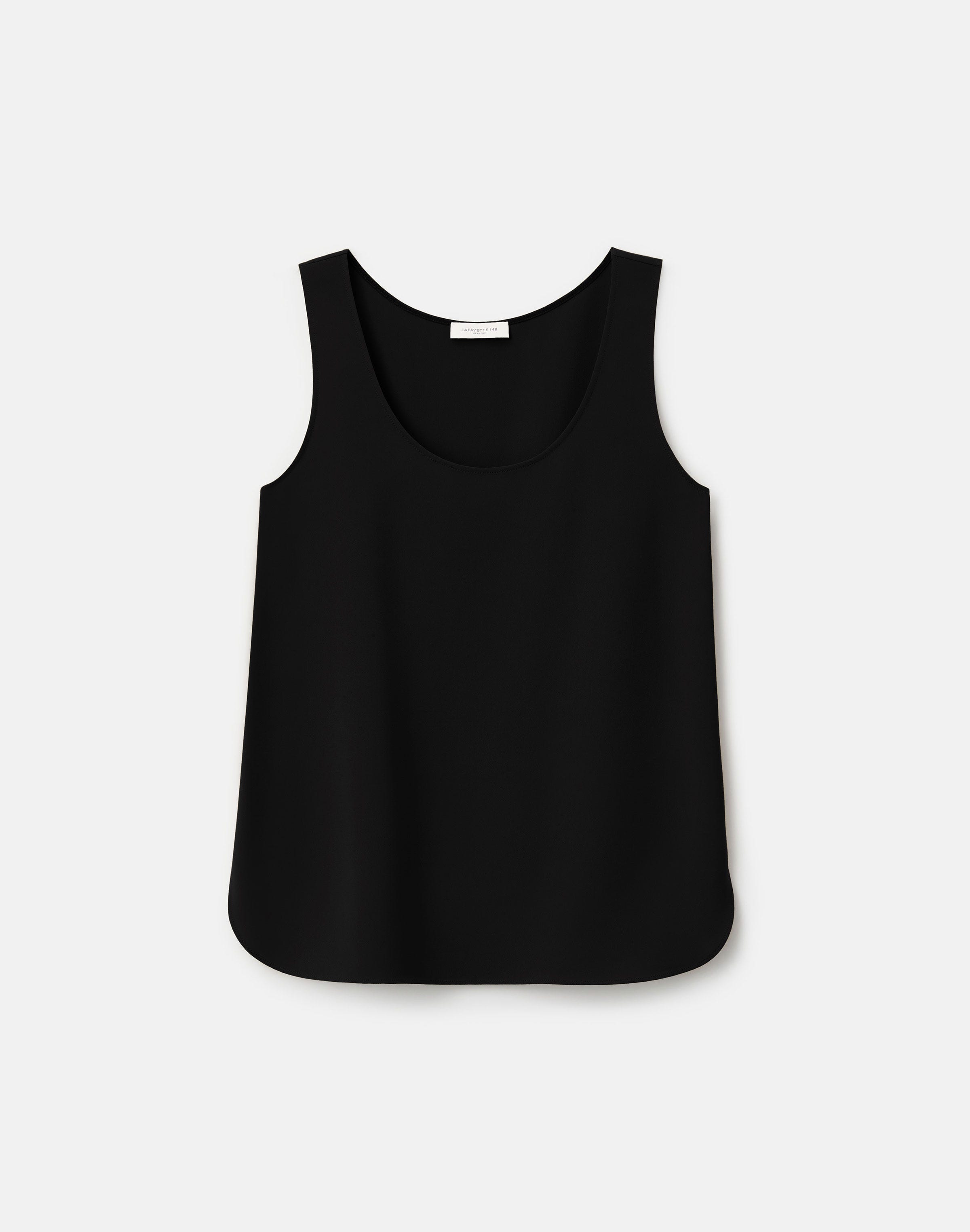 Petite Responsible Finesse Crepe Sleeveless Blouse