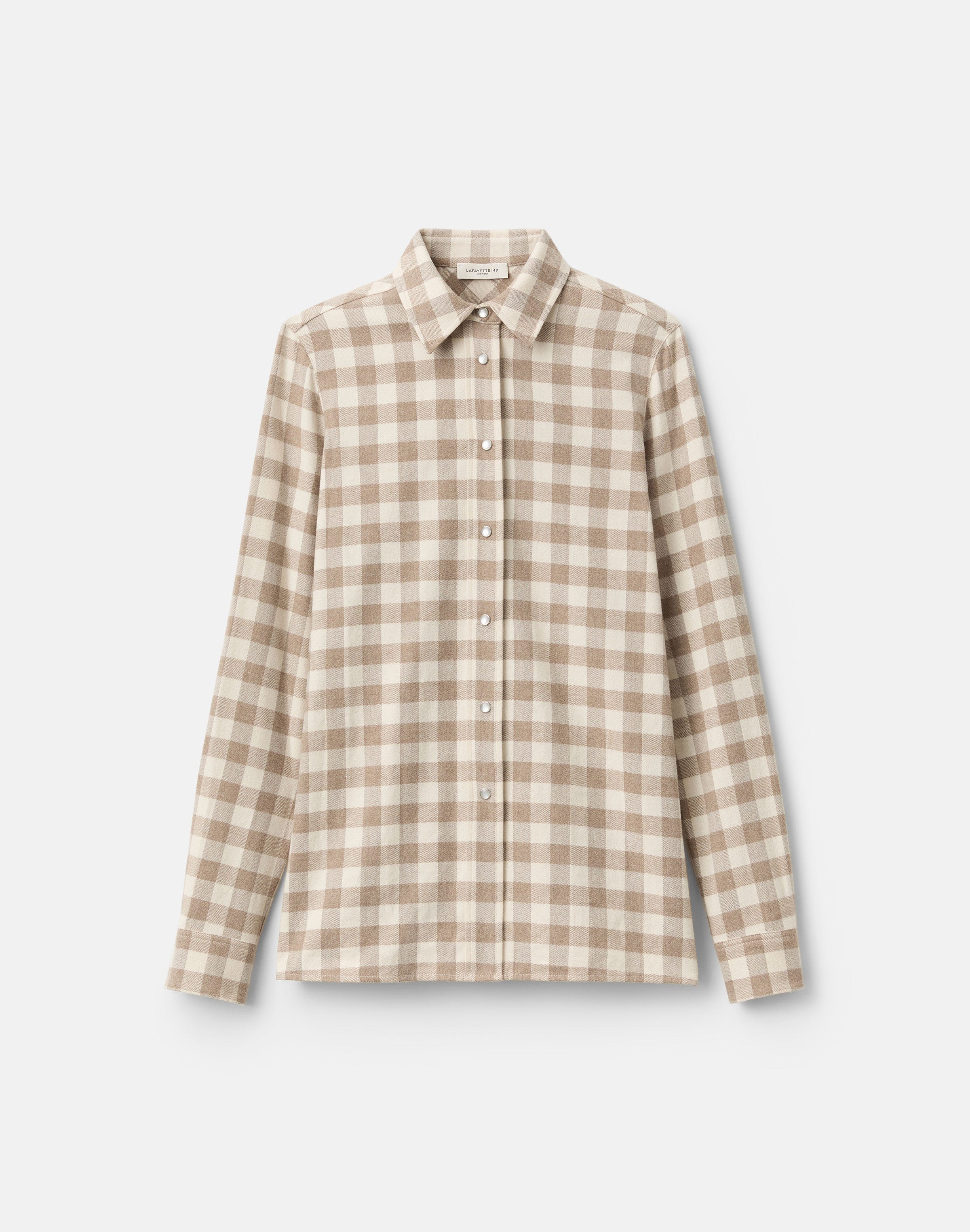 Buffalo Check Cotton Flannel Shirt