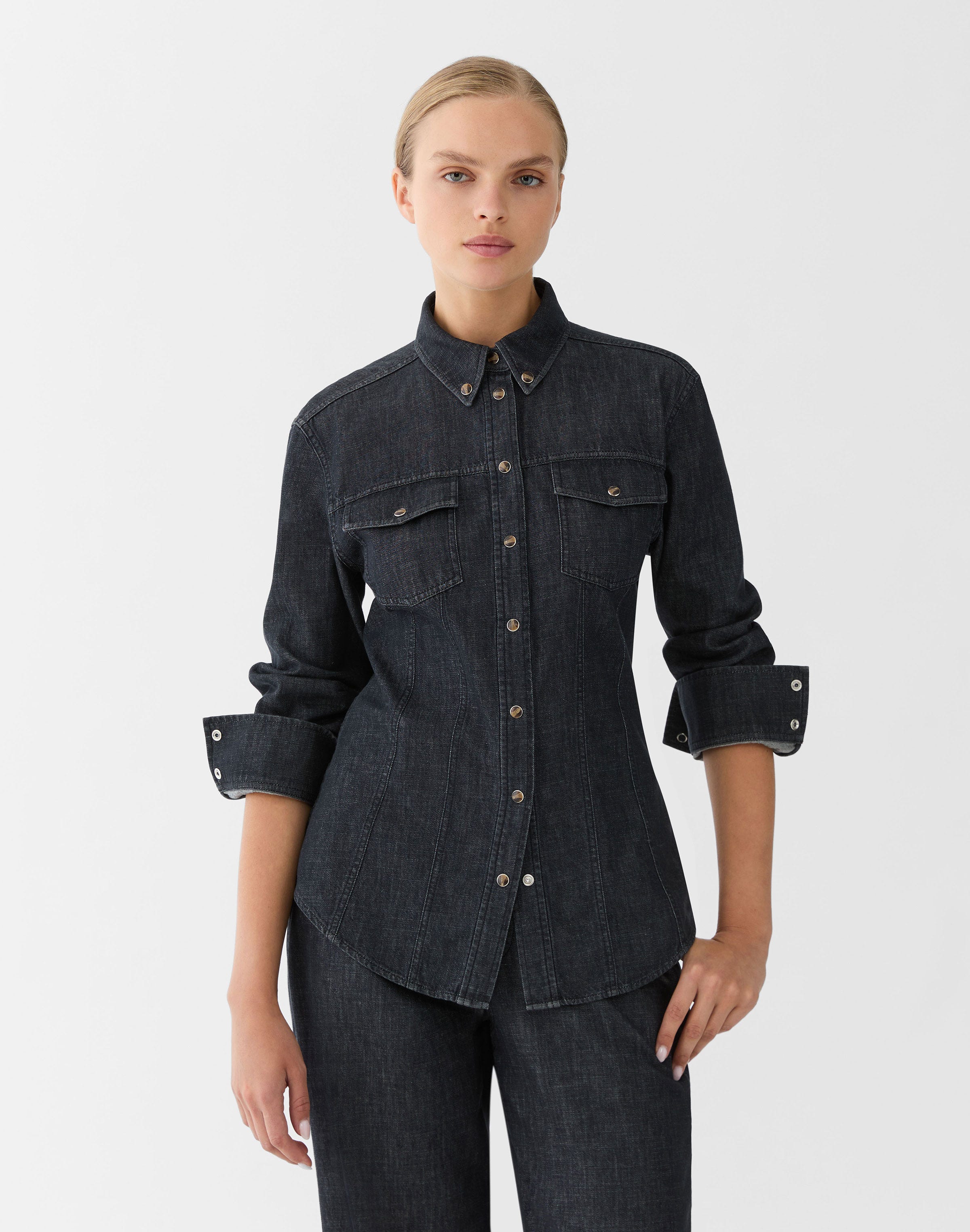 Chambray Flap Pocket Shirt
