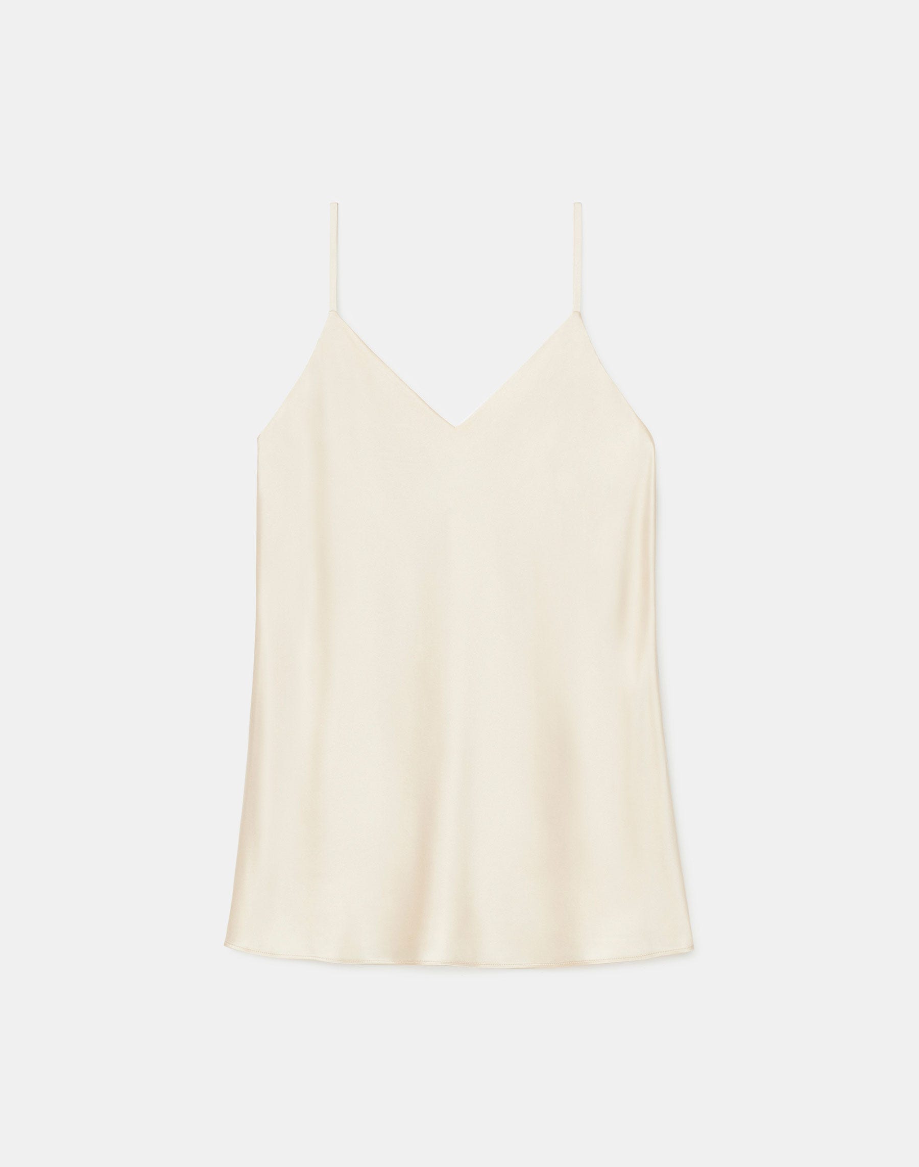 Silk Charmeuse Bias Tank