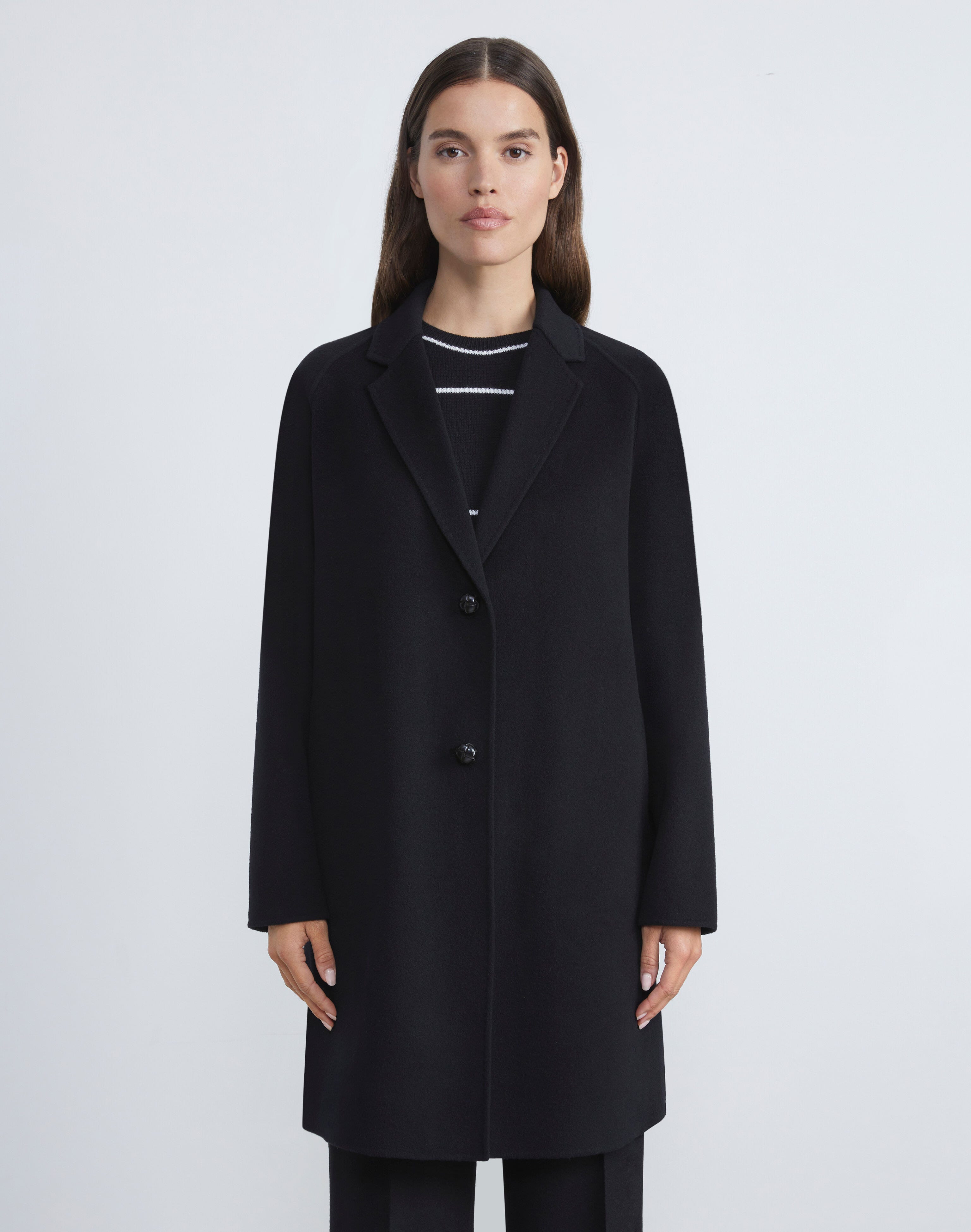 Cashmere Double Face Oversized Car Coat