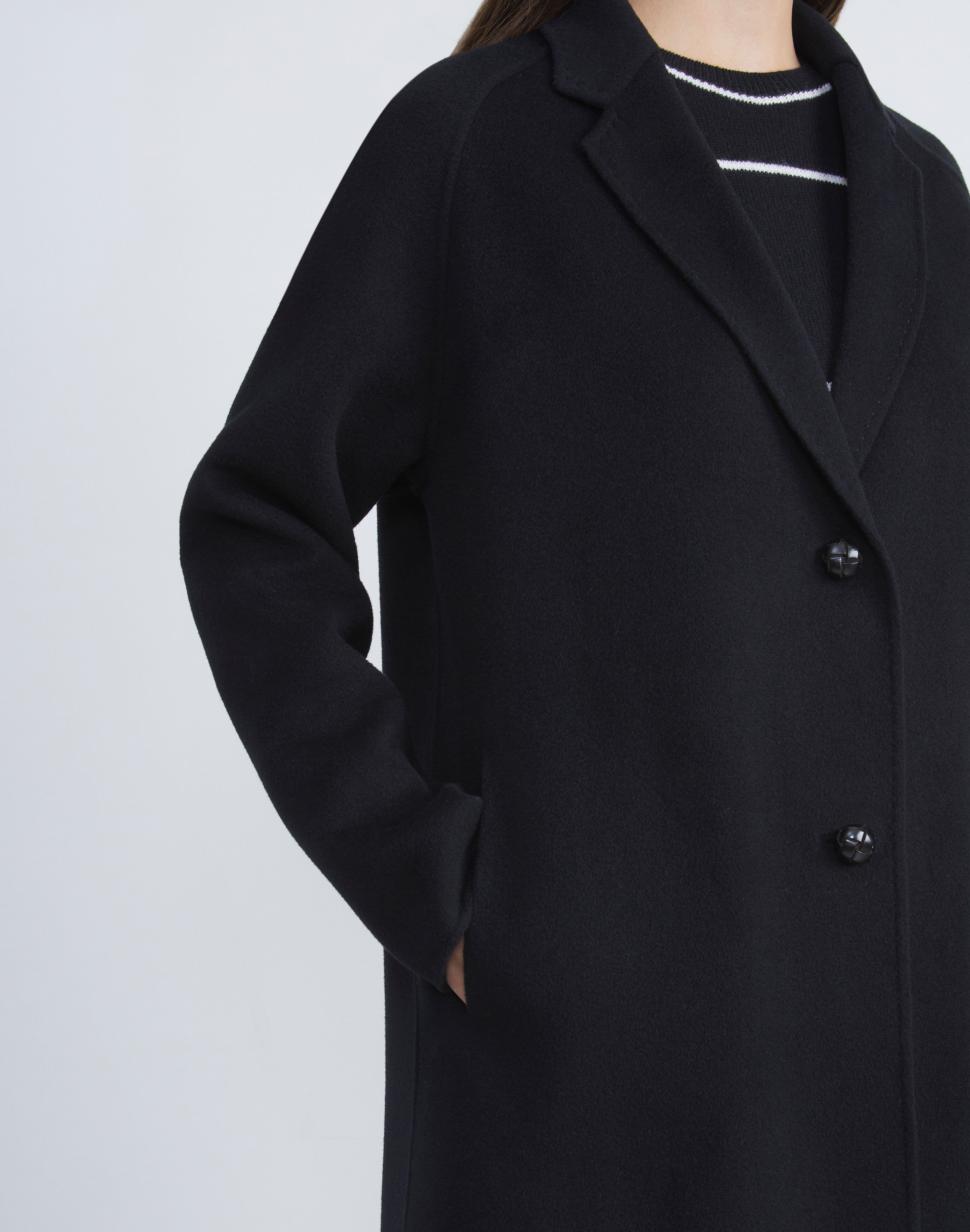Cashmere Double Face Oversized Car Coat