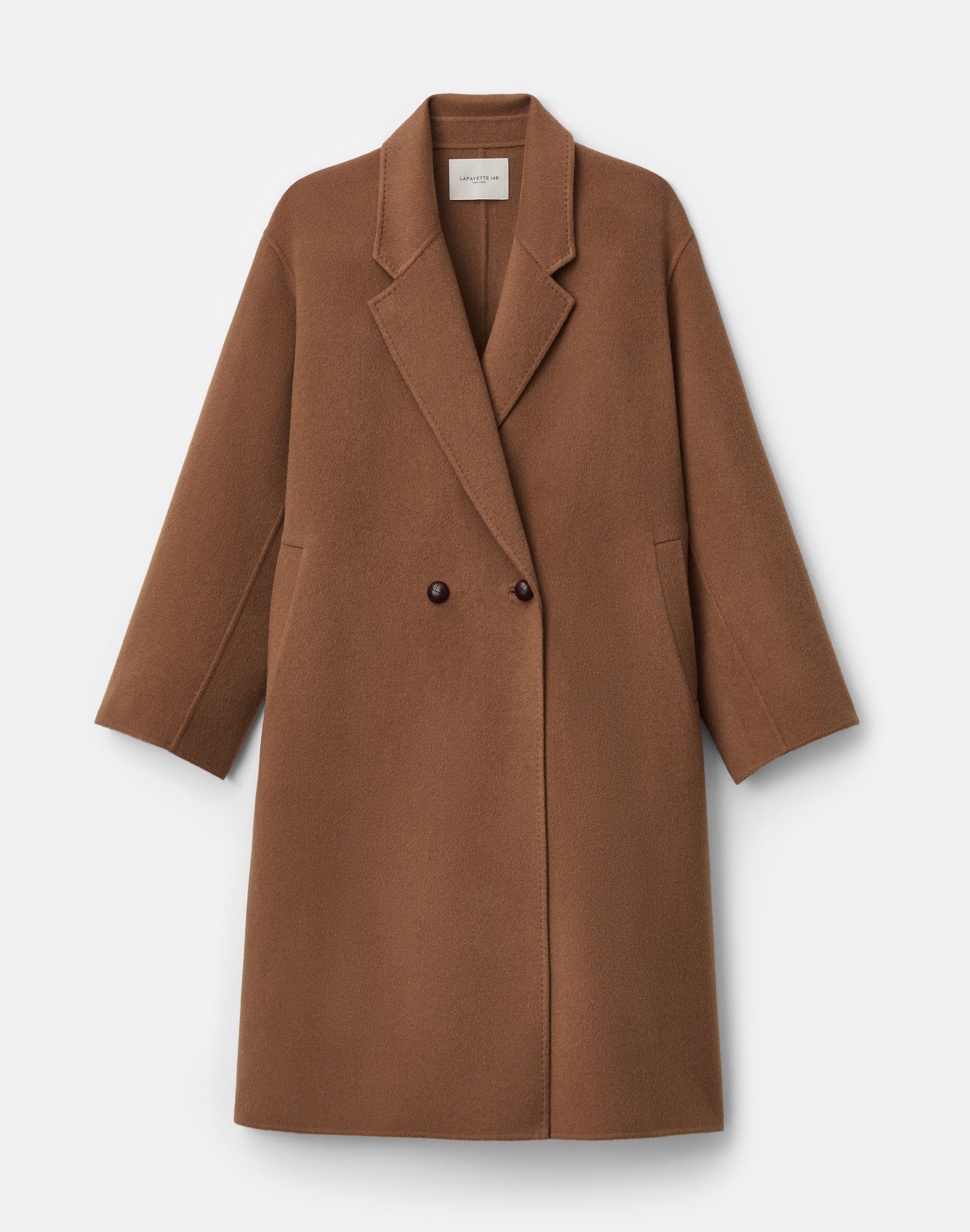 Cashmere Double Face Oversized Car Coat