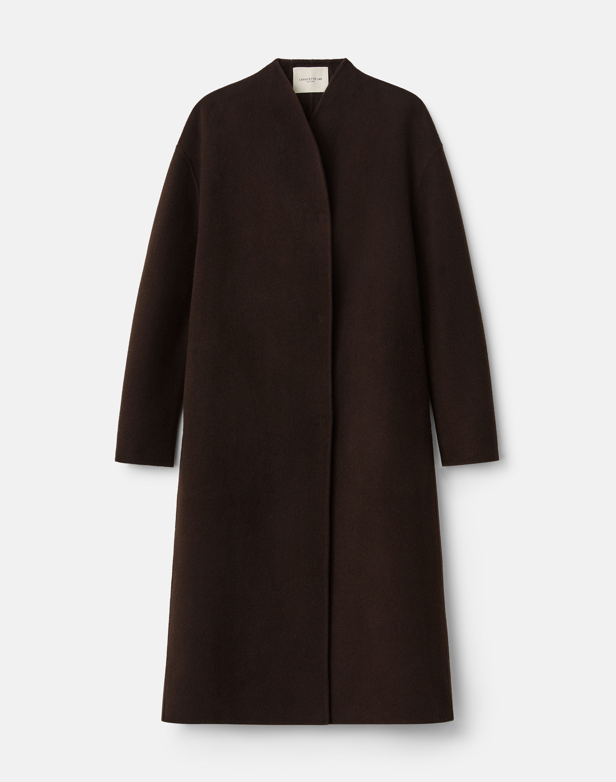 Cashmere Double Face Oversized Long Coat