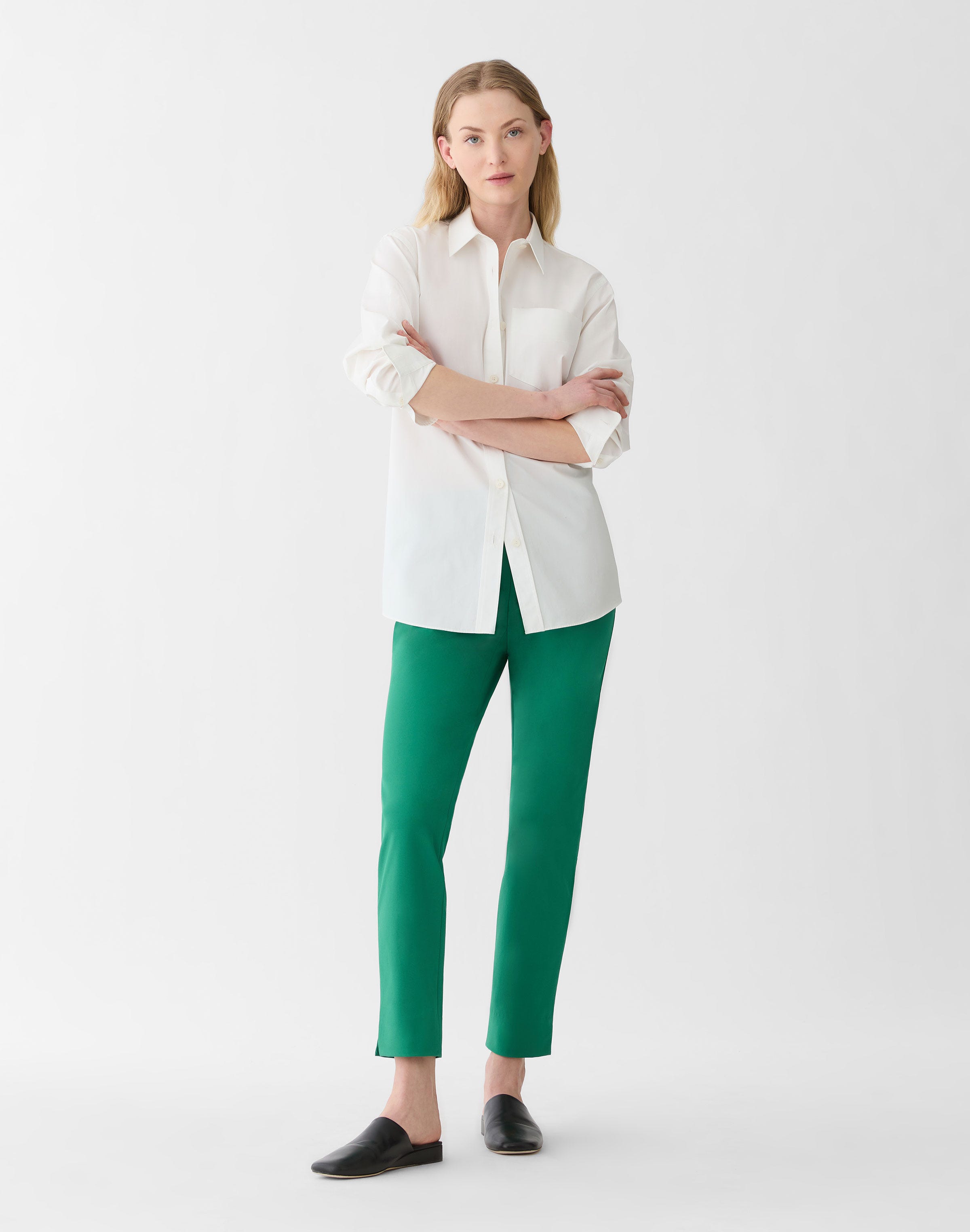 Plus-Size Techno Stretch Twill Stanton Pant