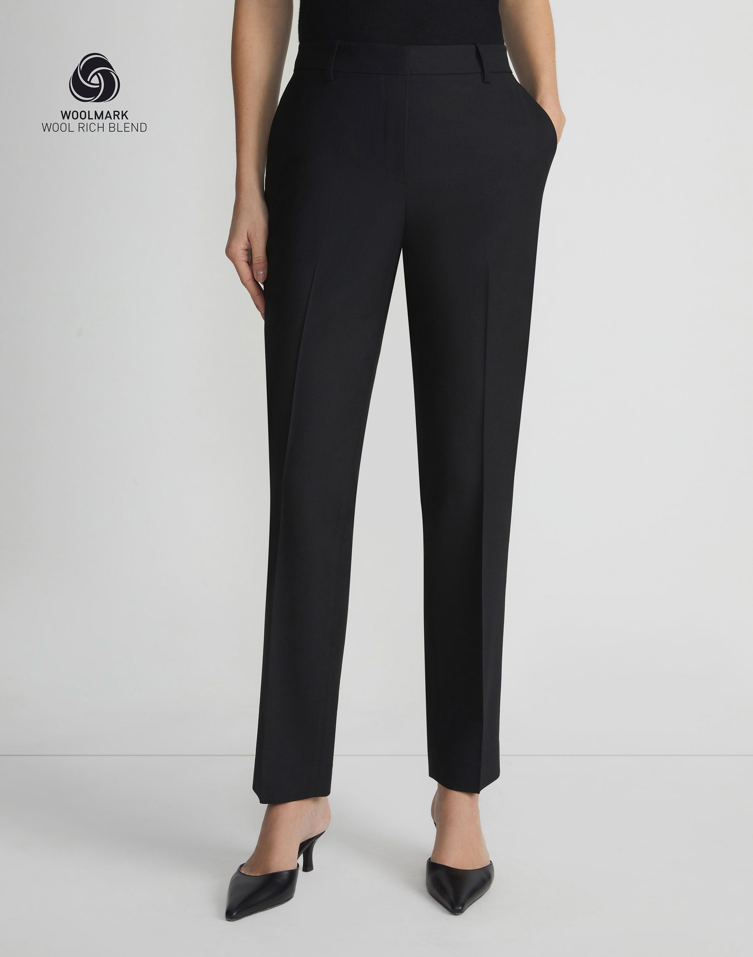 Responsible Stretch Wool Clinton Ankle Pant