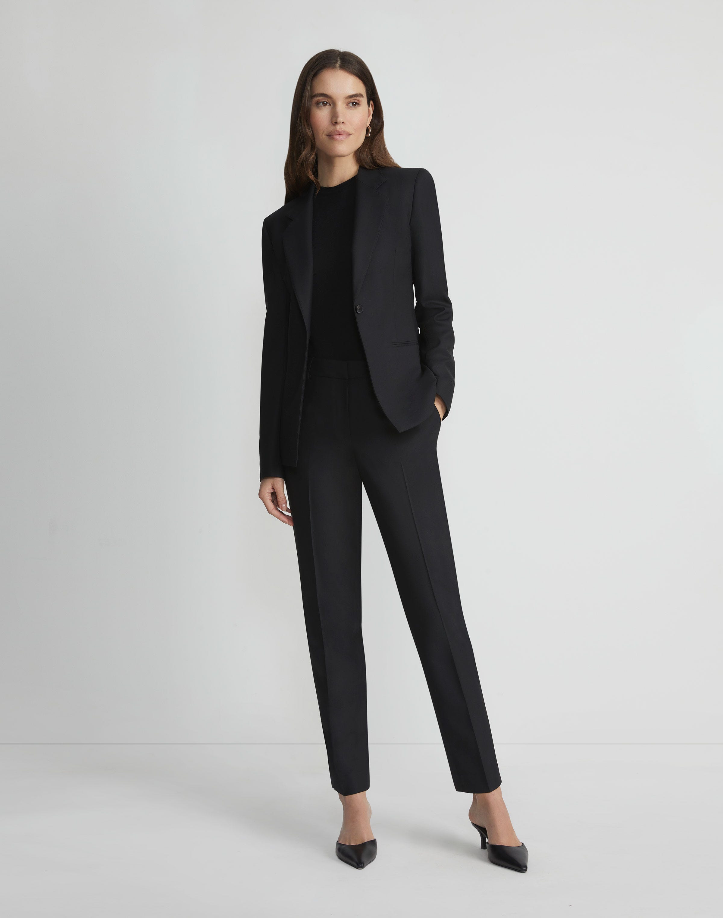 Responsible Stretch Wool Clinton Ankle Pant