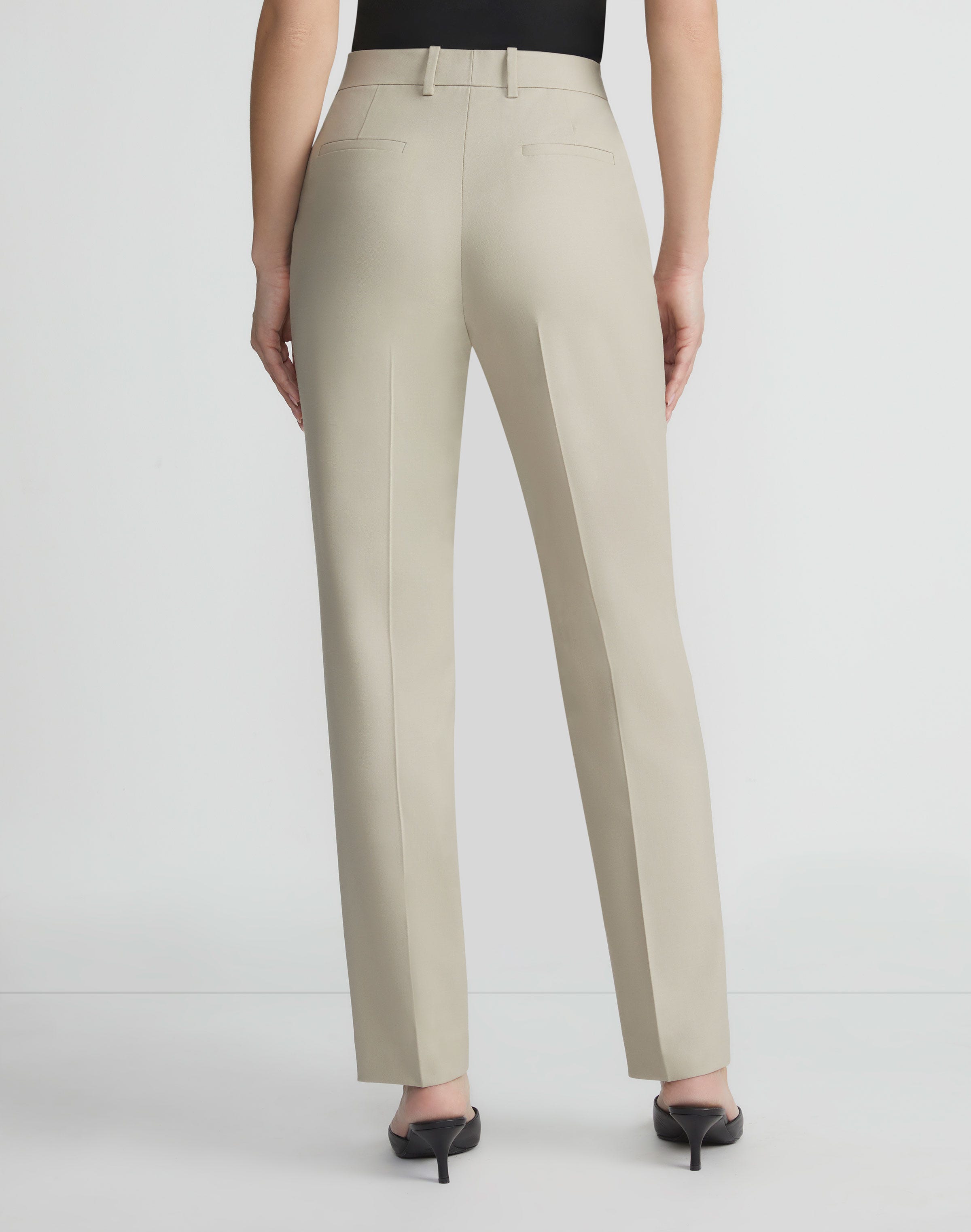Plus-Size Responsible Stretch Wool Clinton Ankle Pant