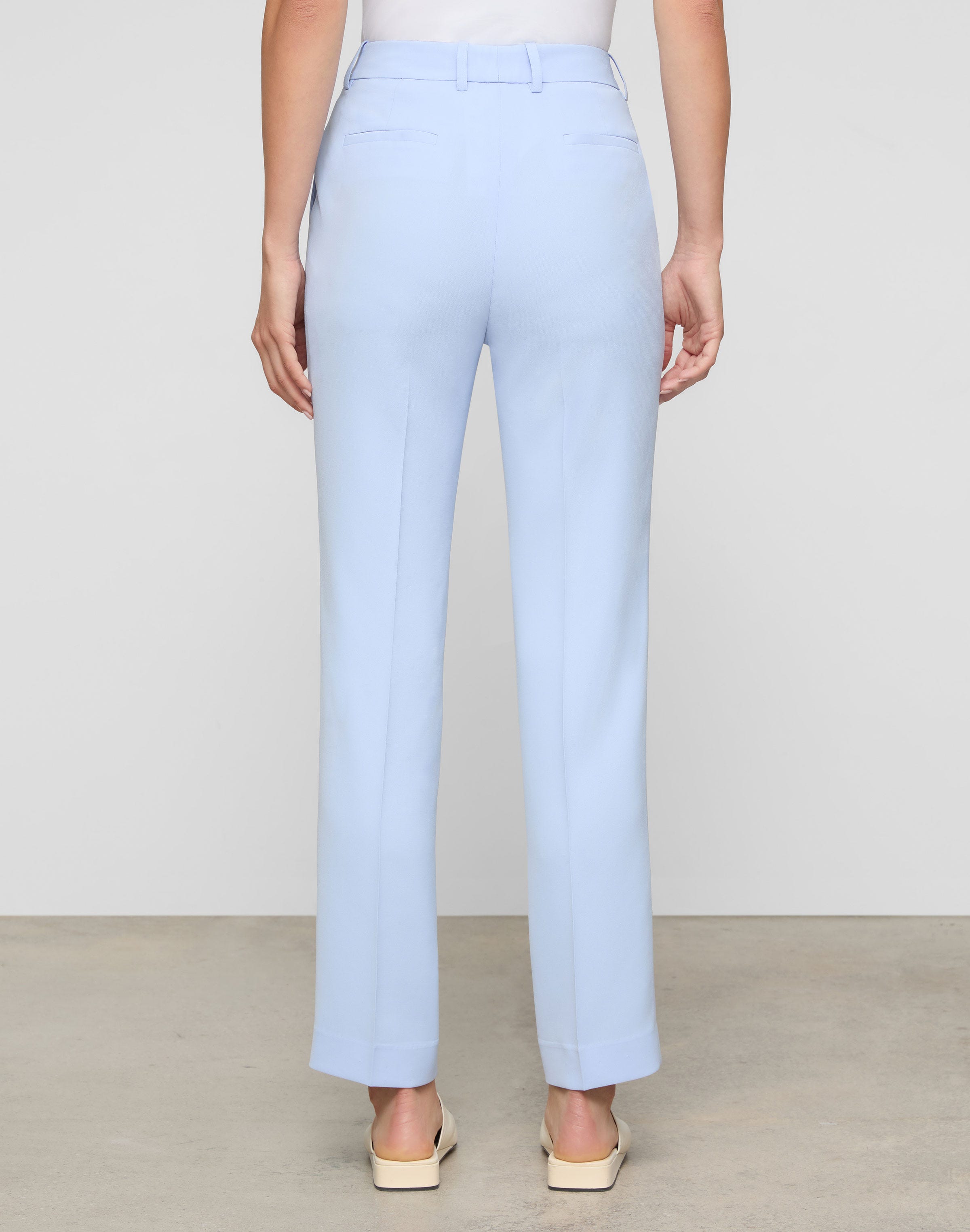 Petite Finesse Crepe Clinton Ankle Pant