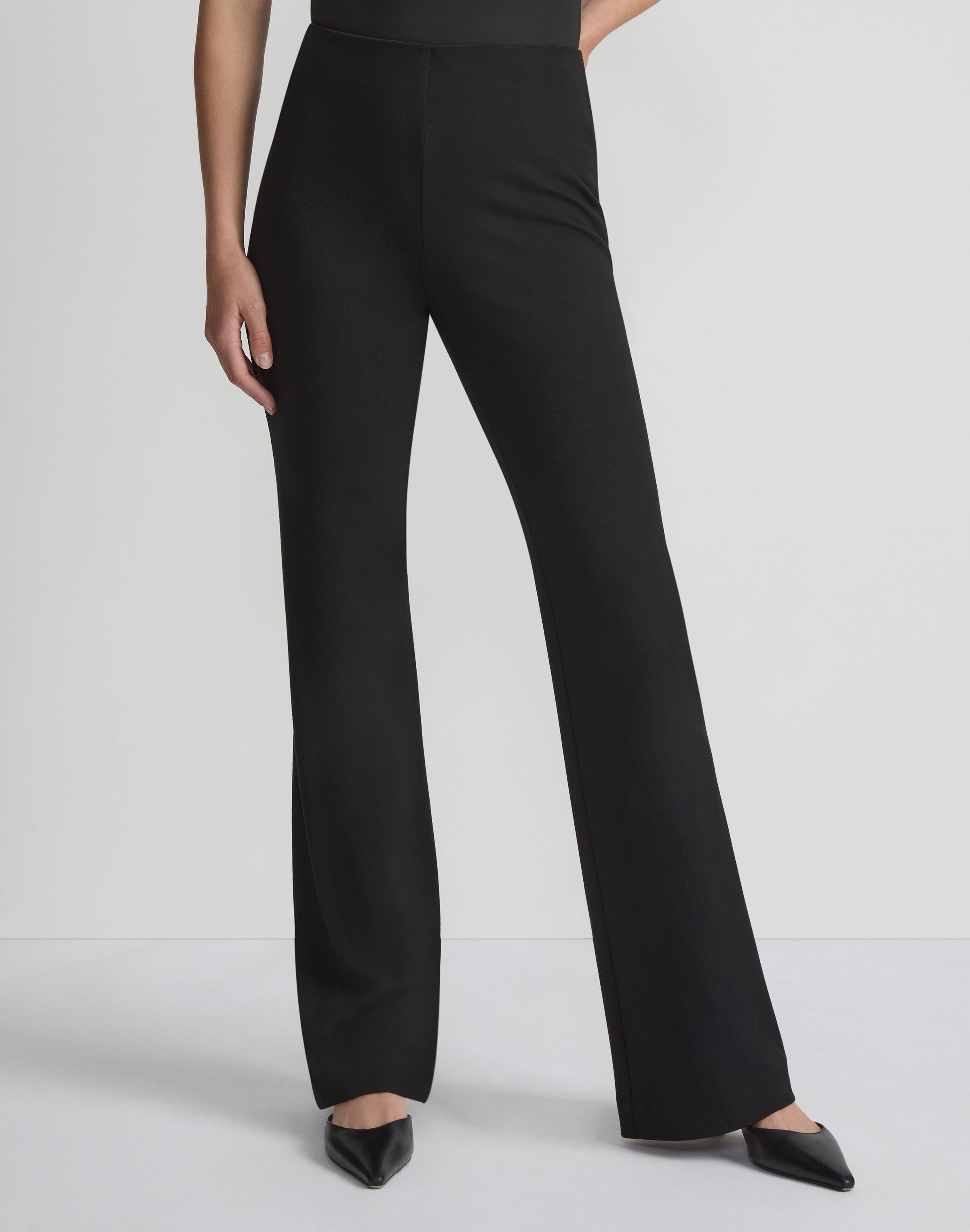 Regenerated Punto Milano Gates Flared Pant