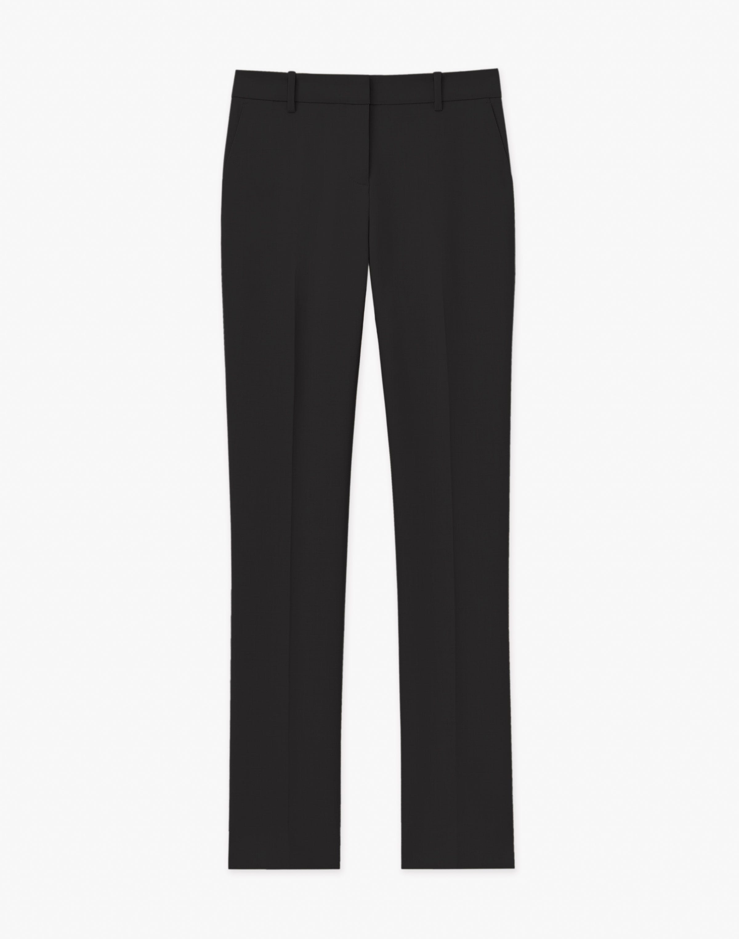 Petite Responsible Wool Double Face Manhattan Cigarette Pant