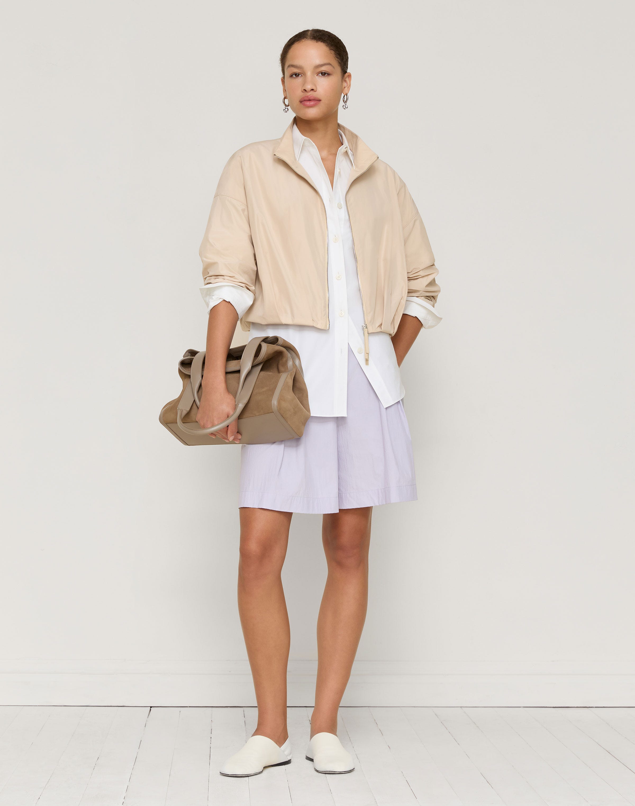 Travel Cotton Jane Wide Leg Short