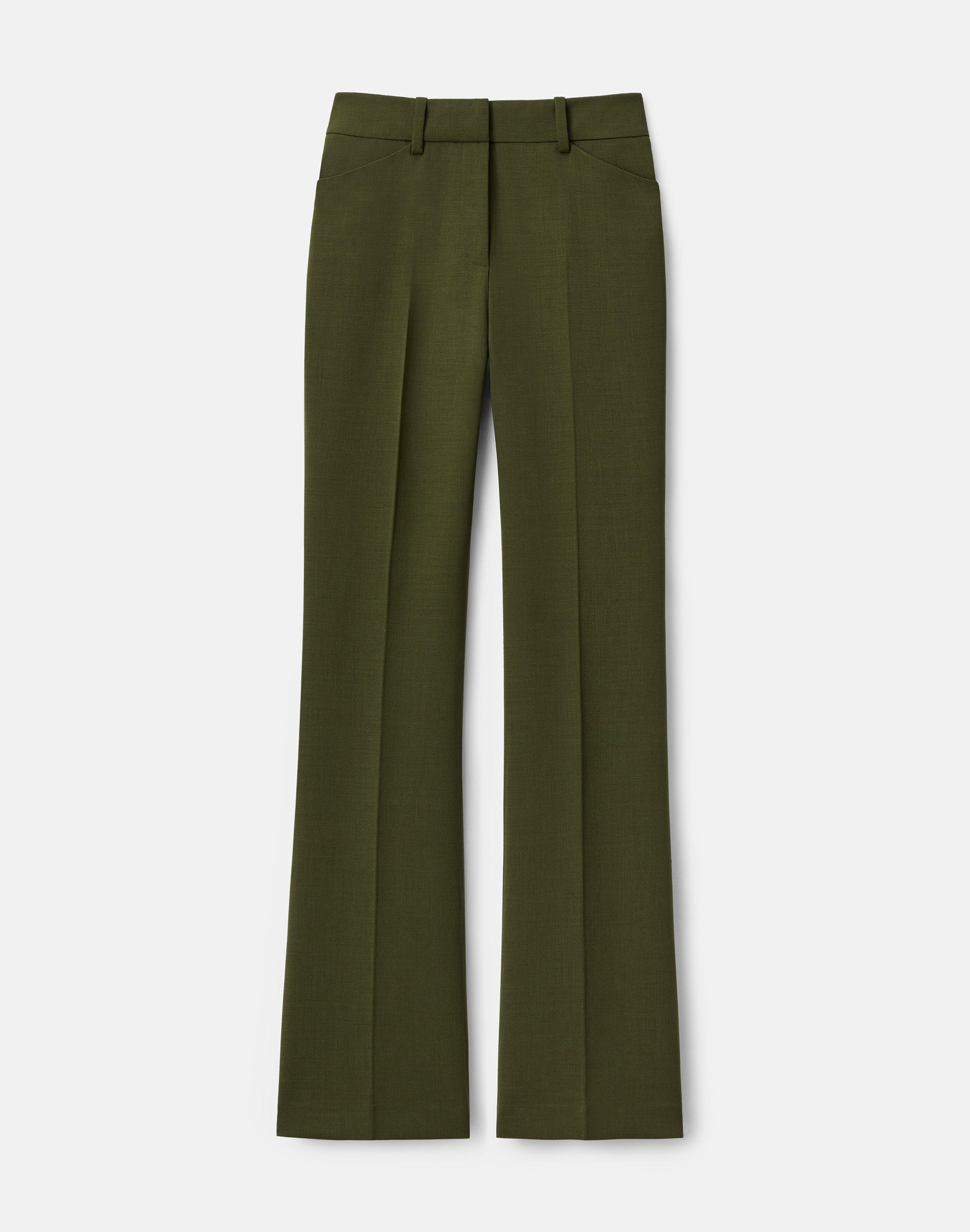 Responsible Wool Double Face Reade Flare Pant