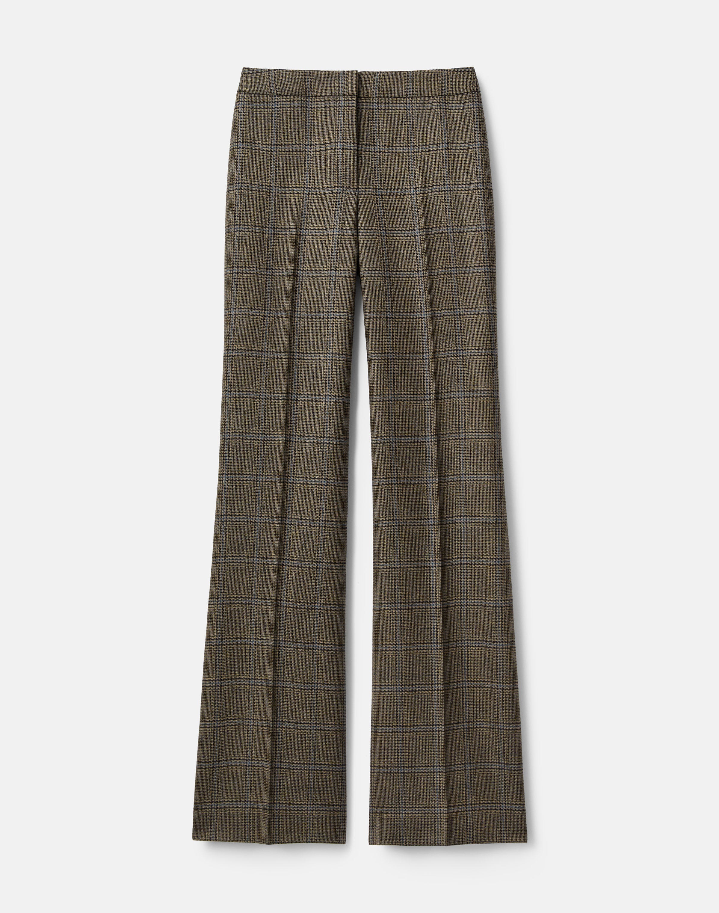Wool Glen Plaid Lafayette Flare Pant