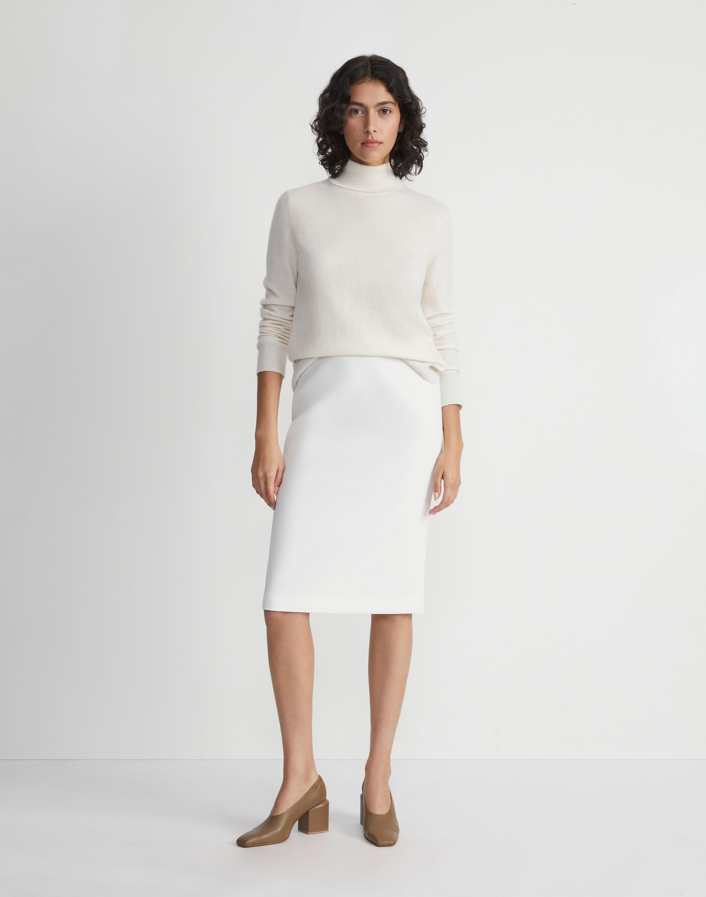 Finesse Crepe Pencil Skirt
