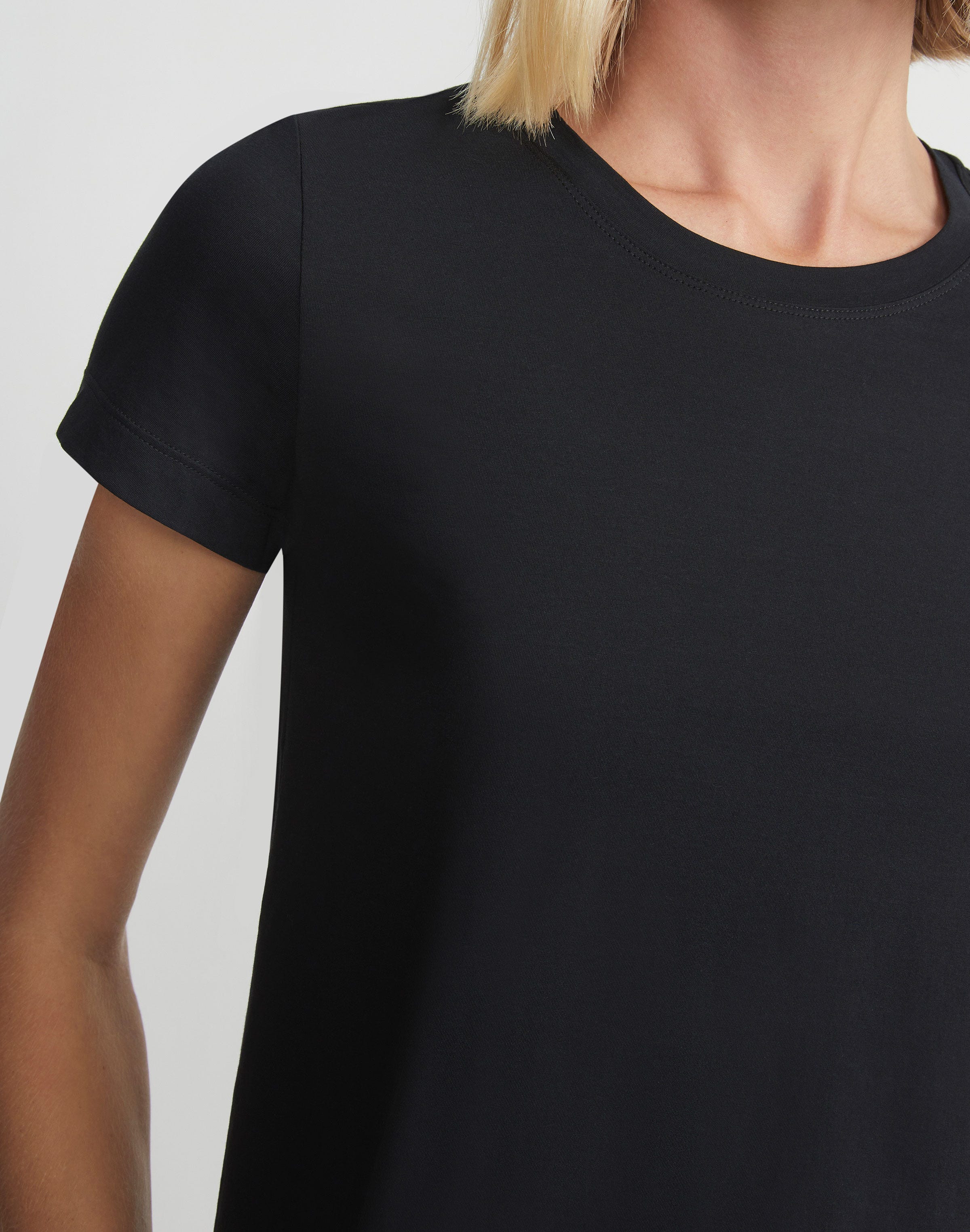 Petite Cotton Jersey Modern Tee