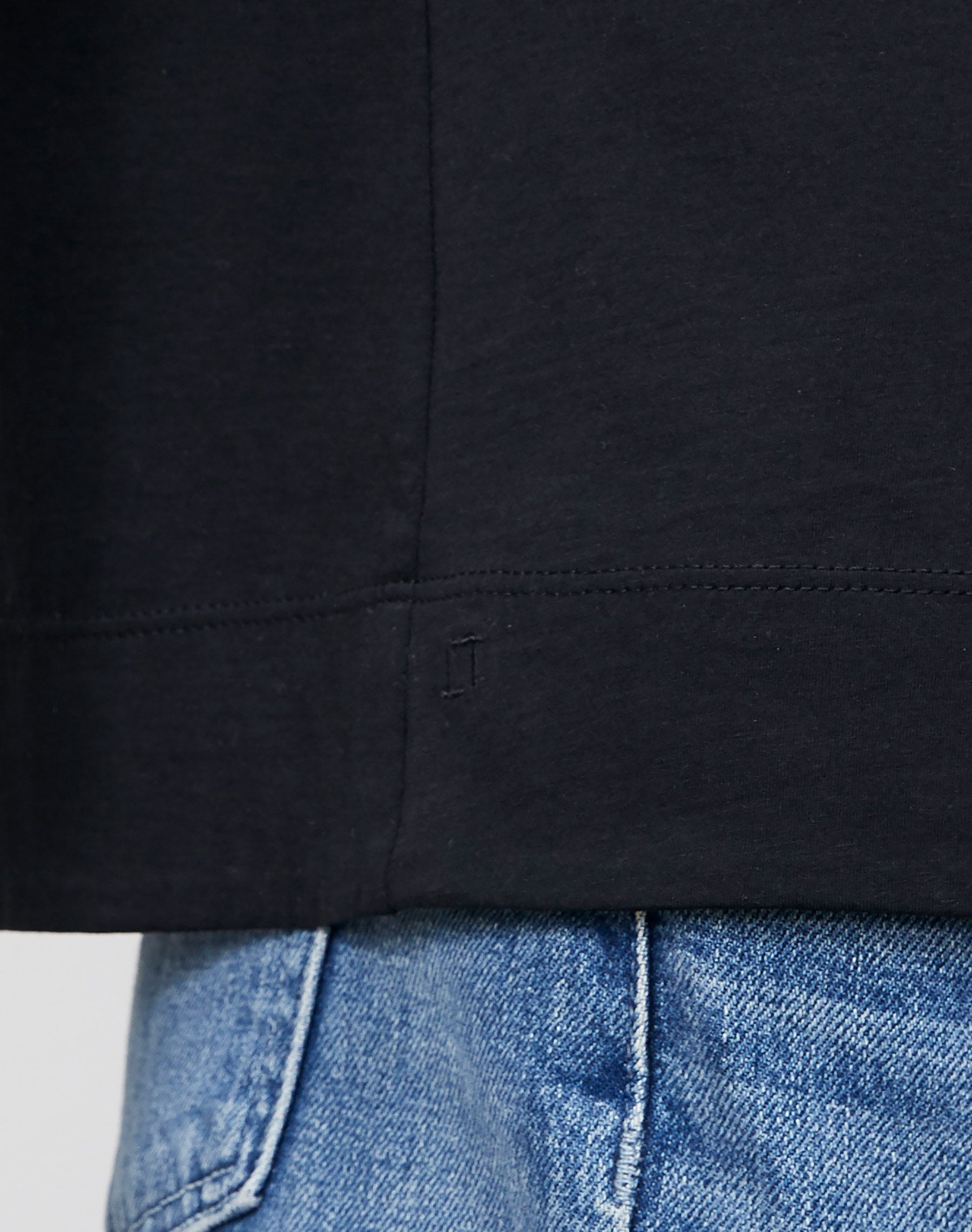 Petite Cotton Jersey Modern Tee