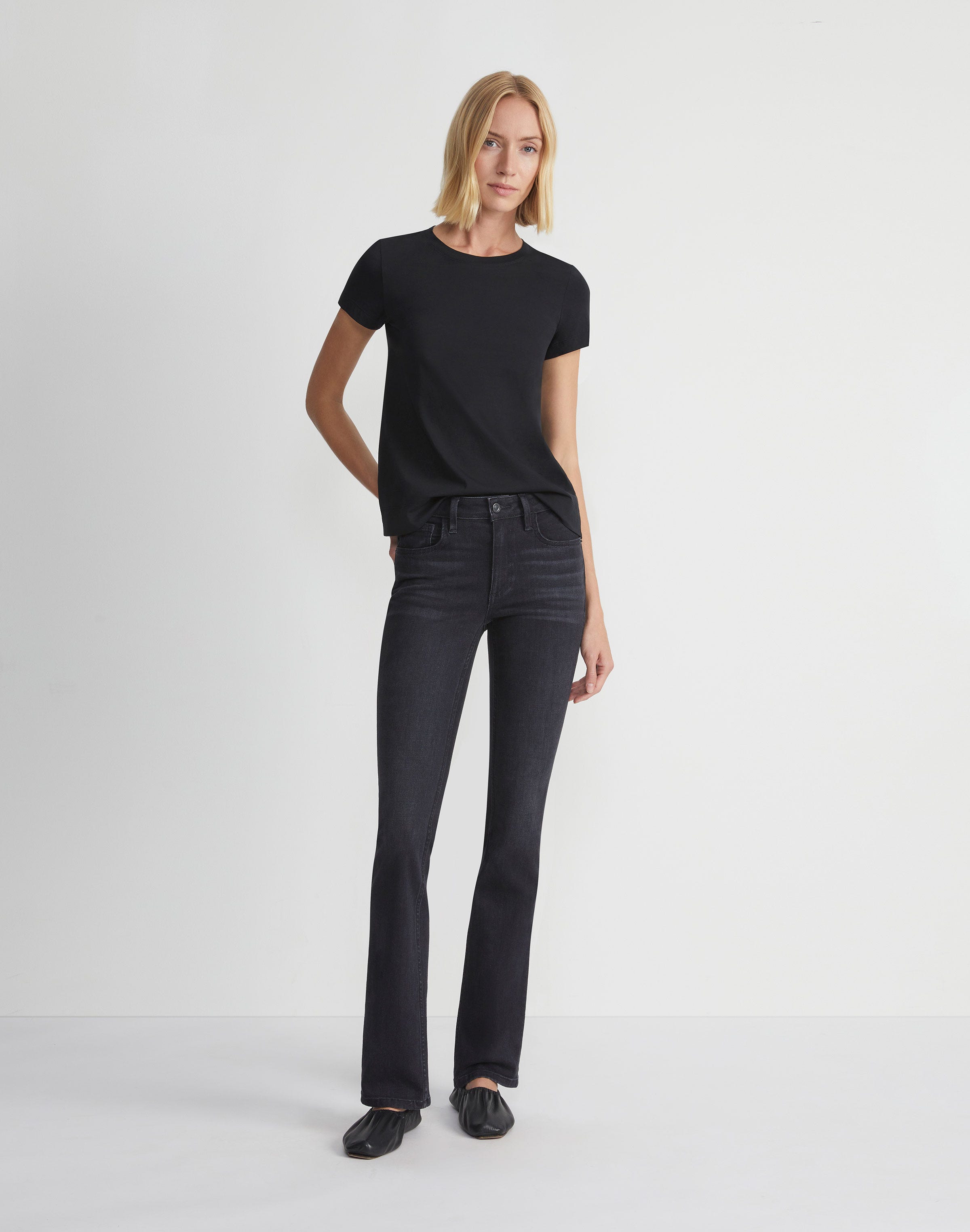 Petite Cotton Jersey Modern Tee