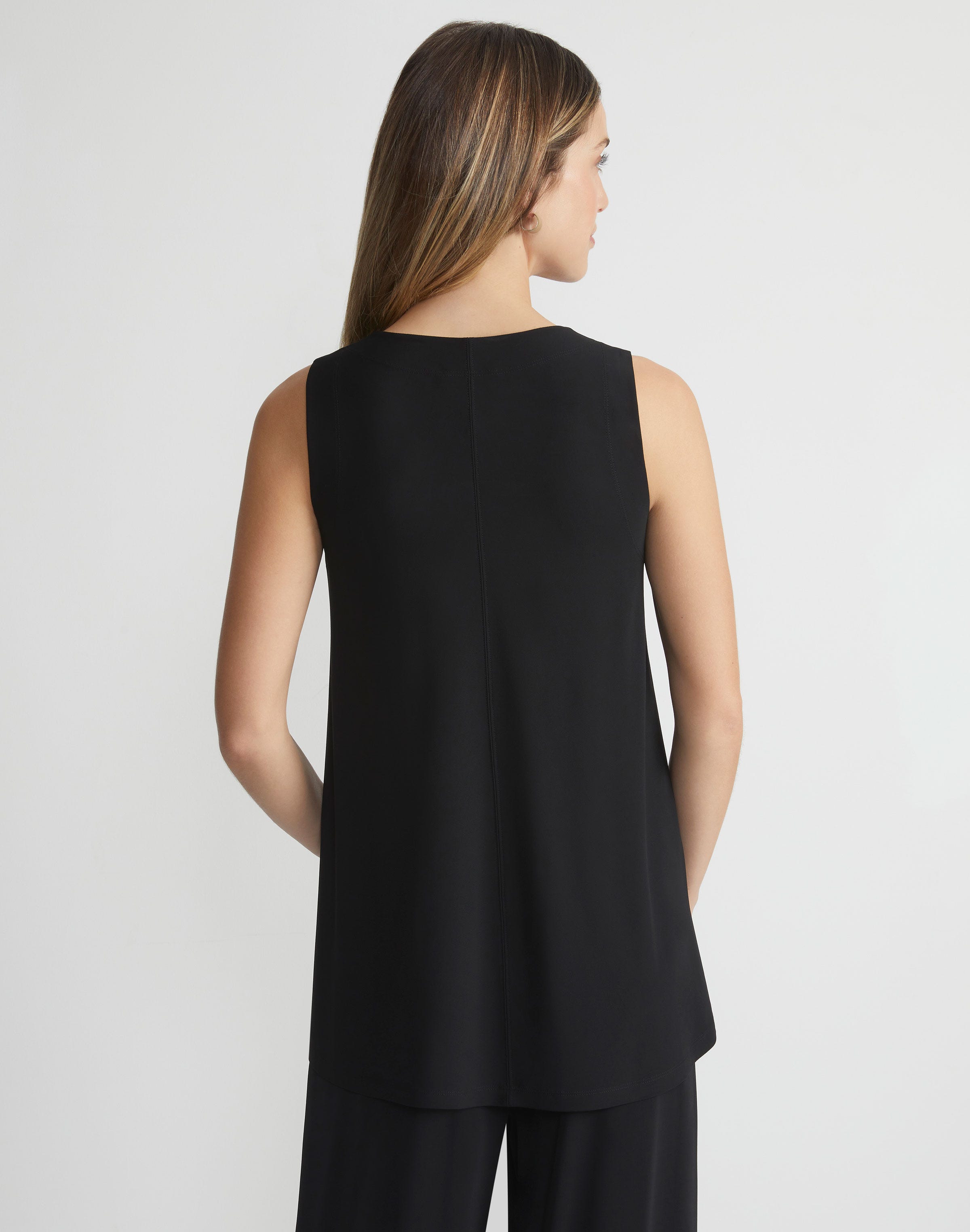 Petite Matte Jersey Scoop Neck Tank