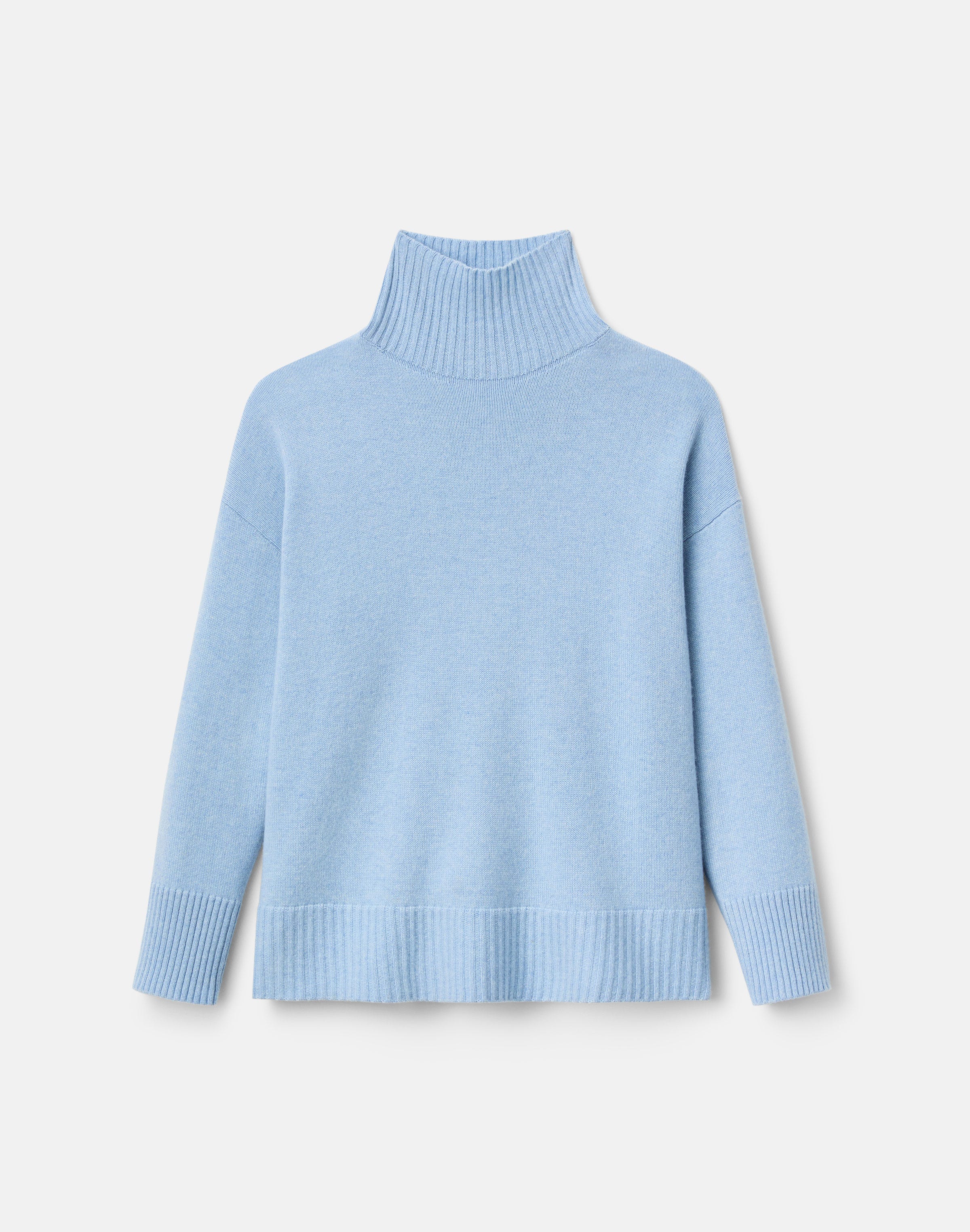 Cashmere Stand Collar Sweater