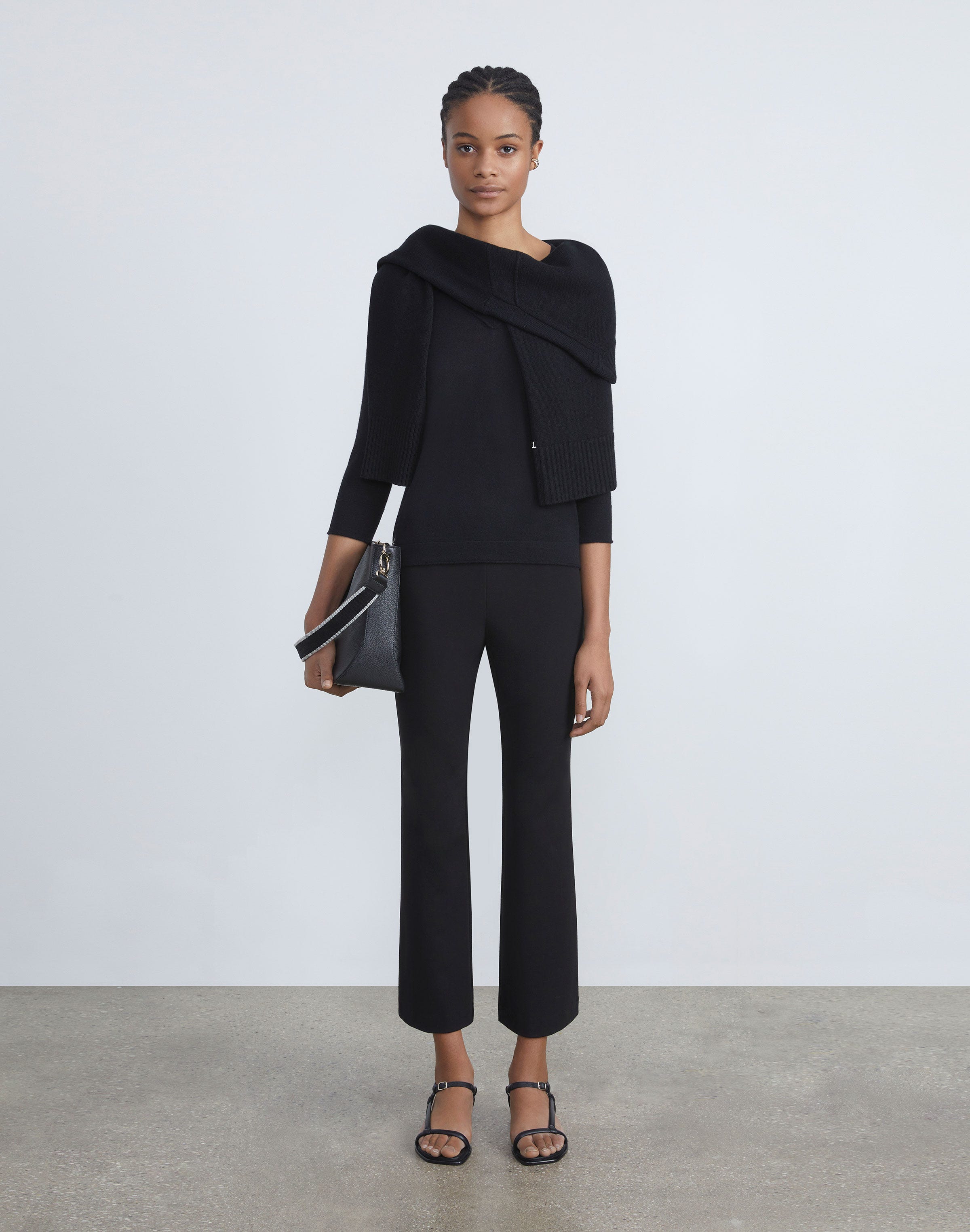 Fine Gauge Cashmere V-Neck Sweater