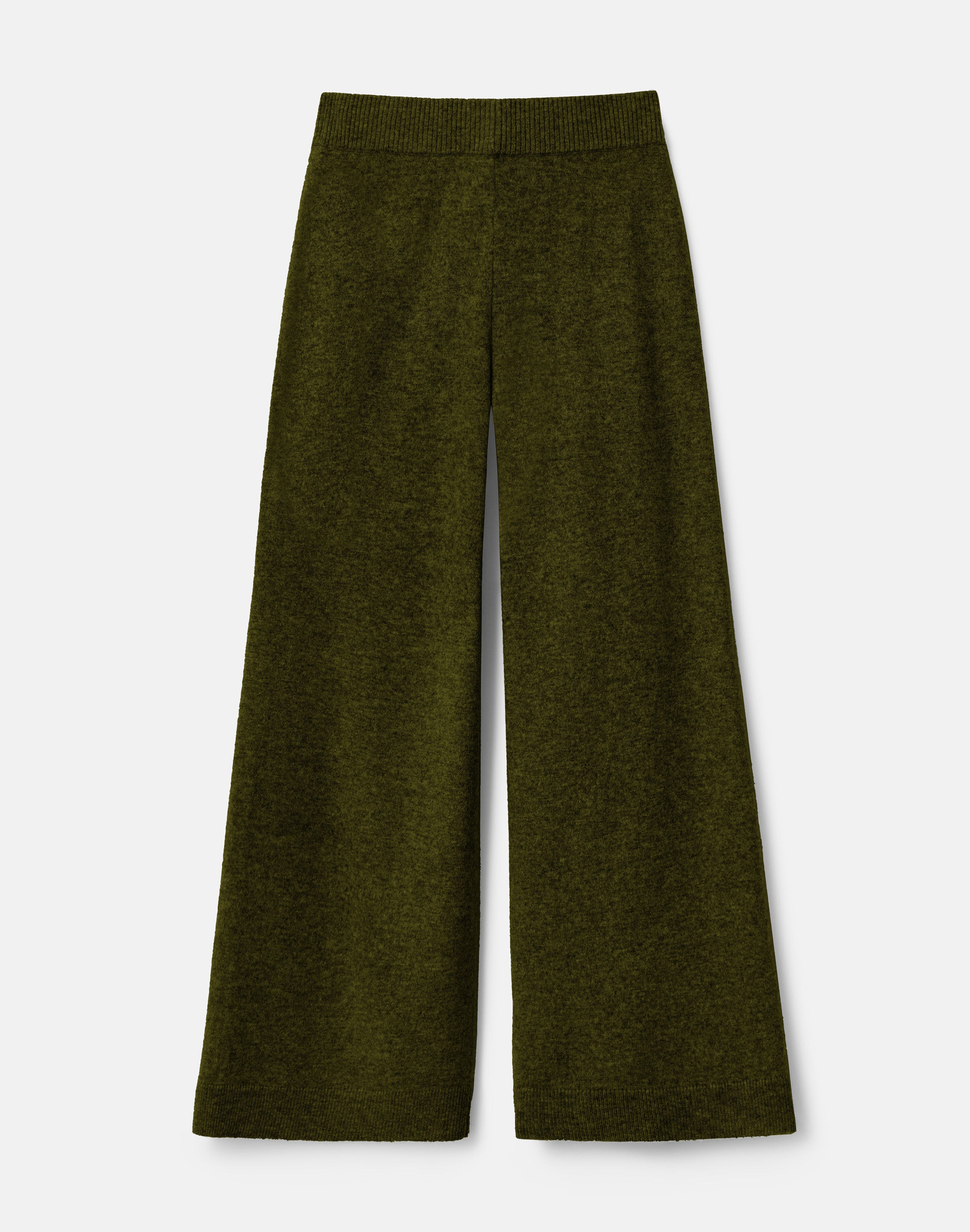 Responsible Wool-Cashmere Wide Leg Pant