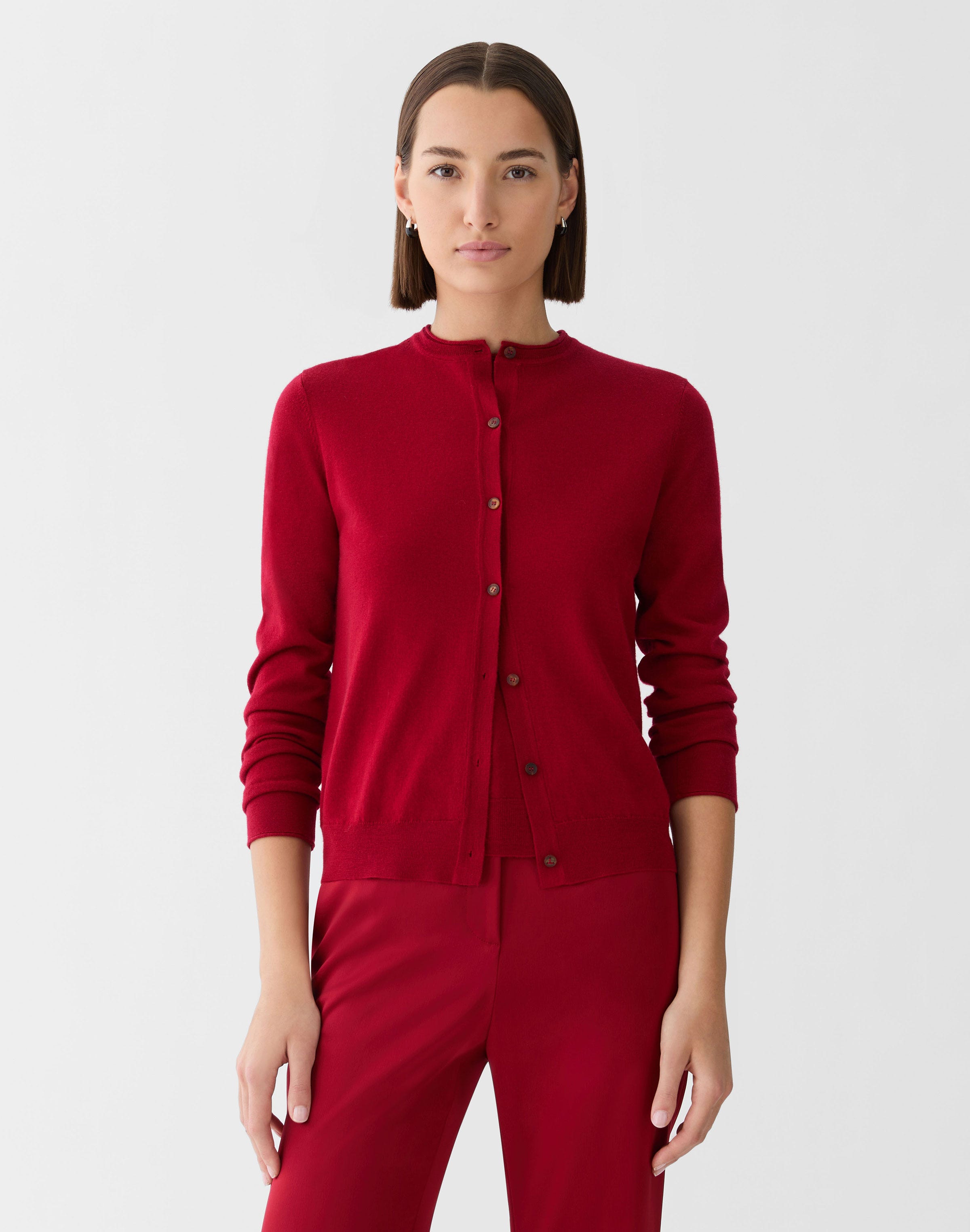 Fine Gauge Cashmere Cardigan