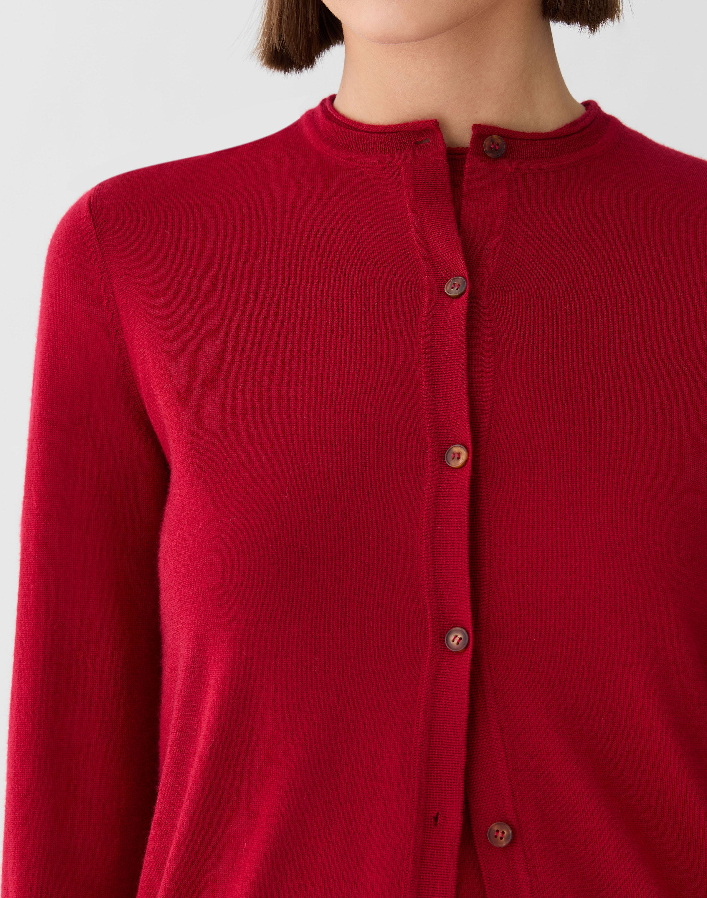 Fine Gauge Cashmere Cardigan