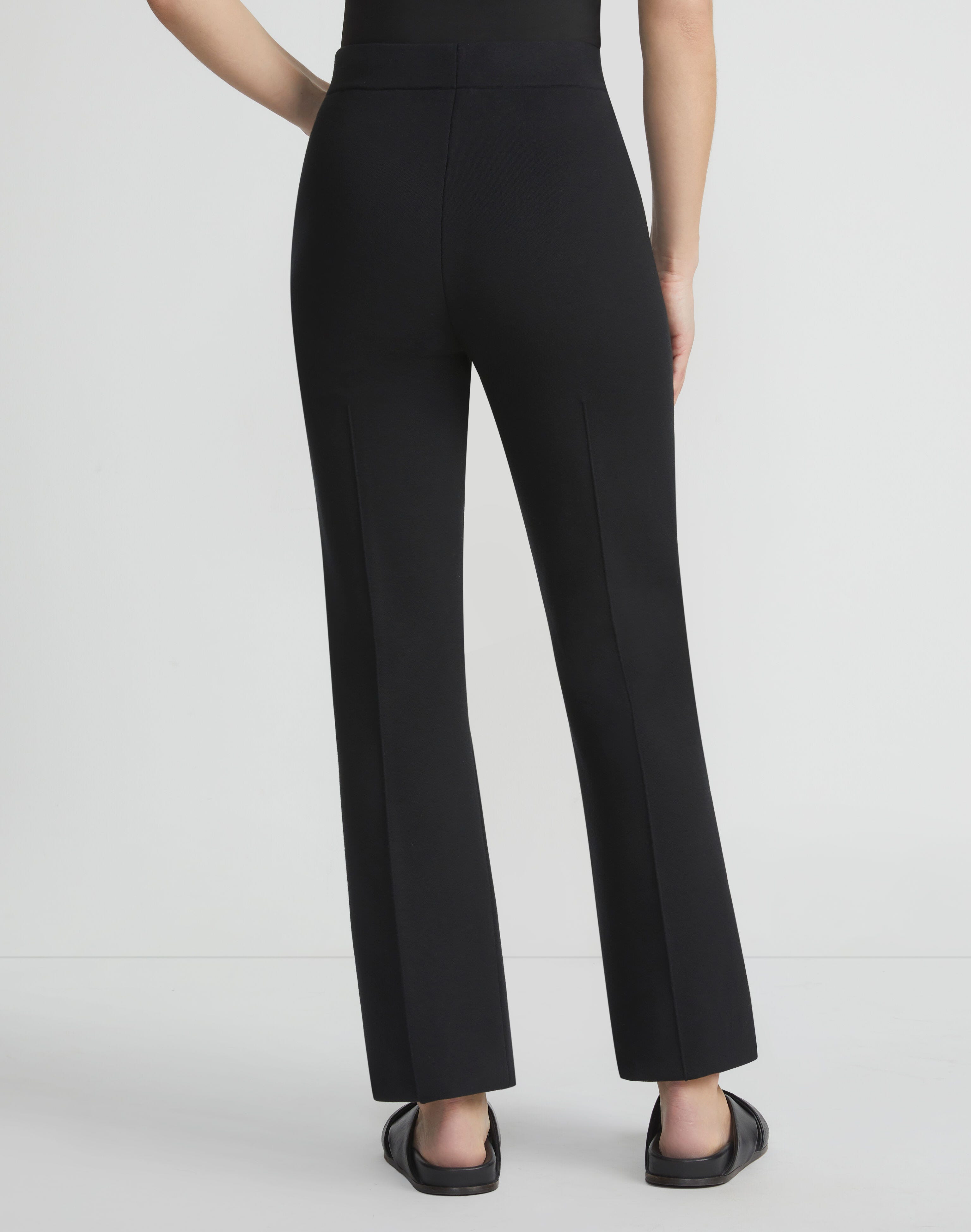 Petite Responsible Matte Crepe Foley Flared Pant