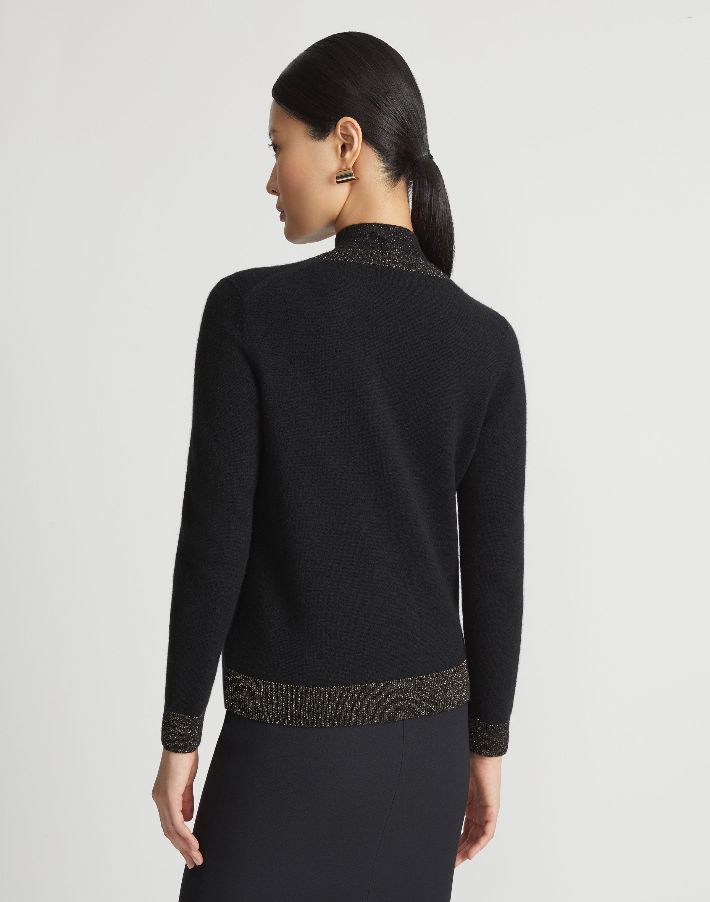 Petite Cashmere Pocket Cardigan