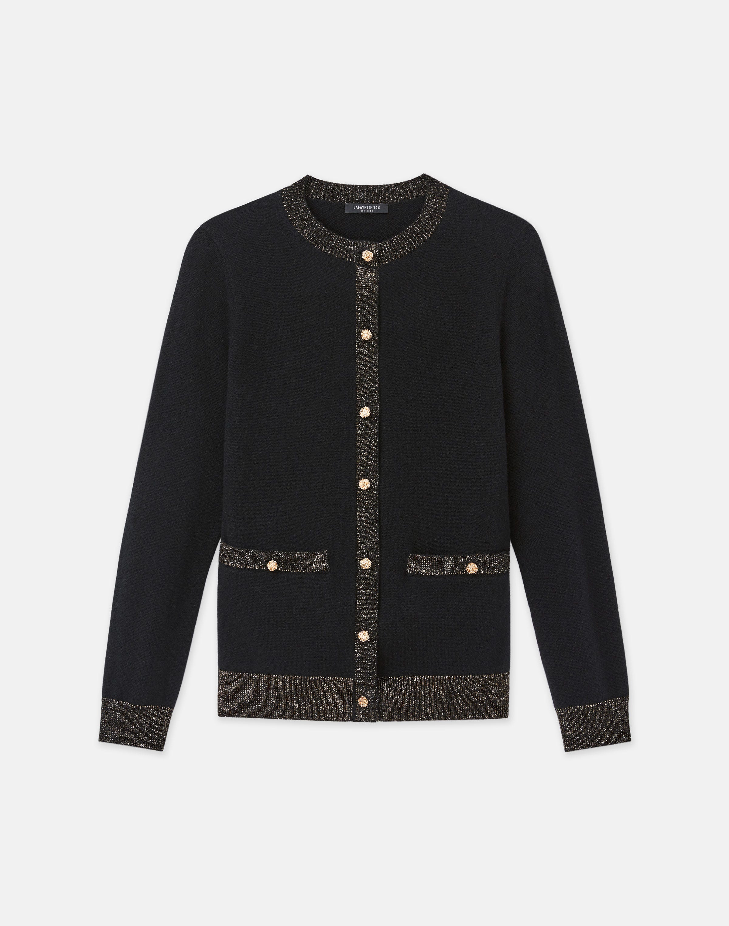 Petite Cashmere Pocket Cardigan