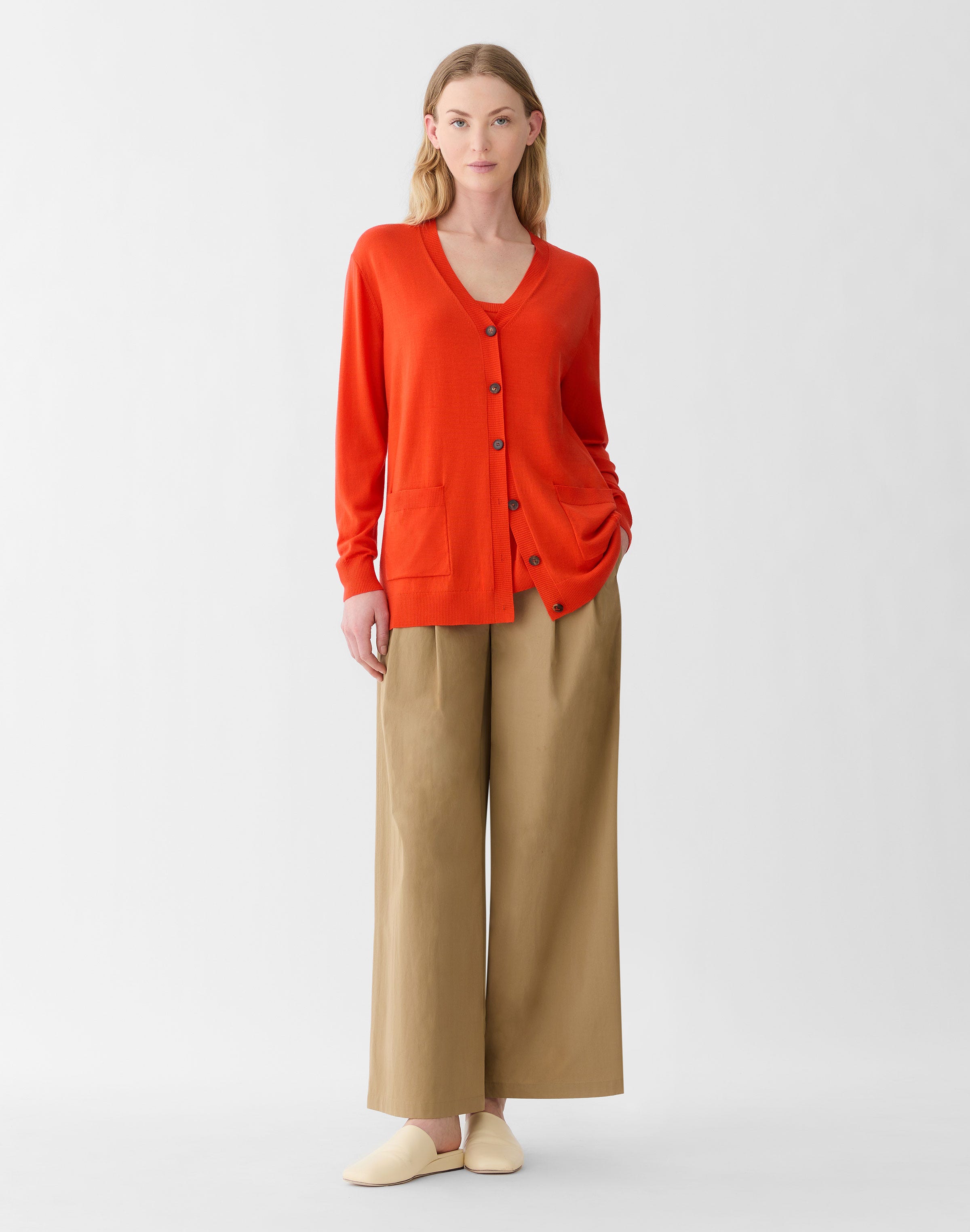 Superfine Merino Wool Cardigan