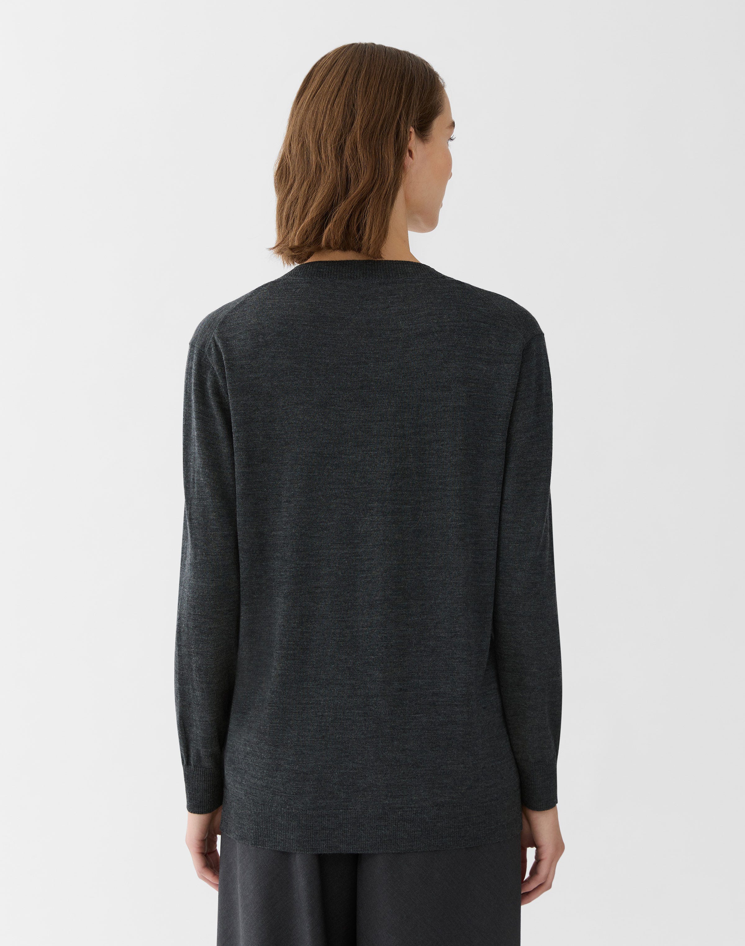 Petite Superfine Merino Wool Cardigan