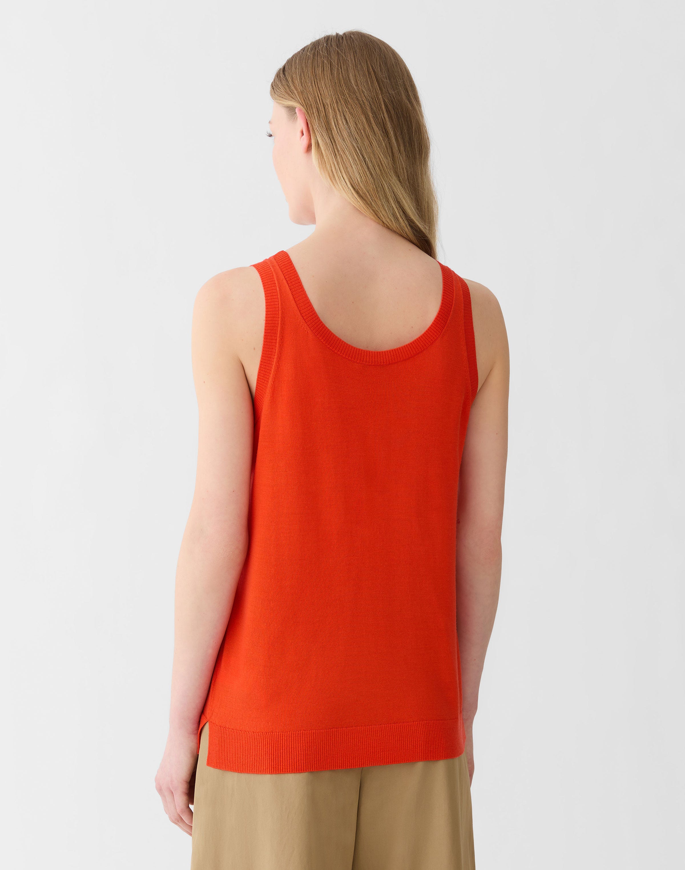 Petite Superfine Merino Wool Sweater Tank